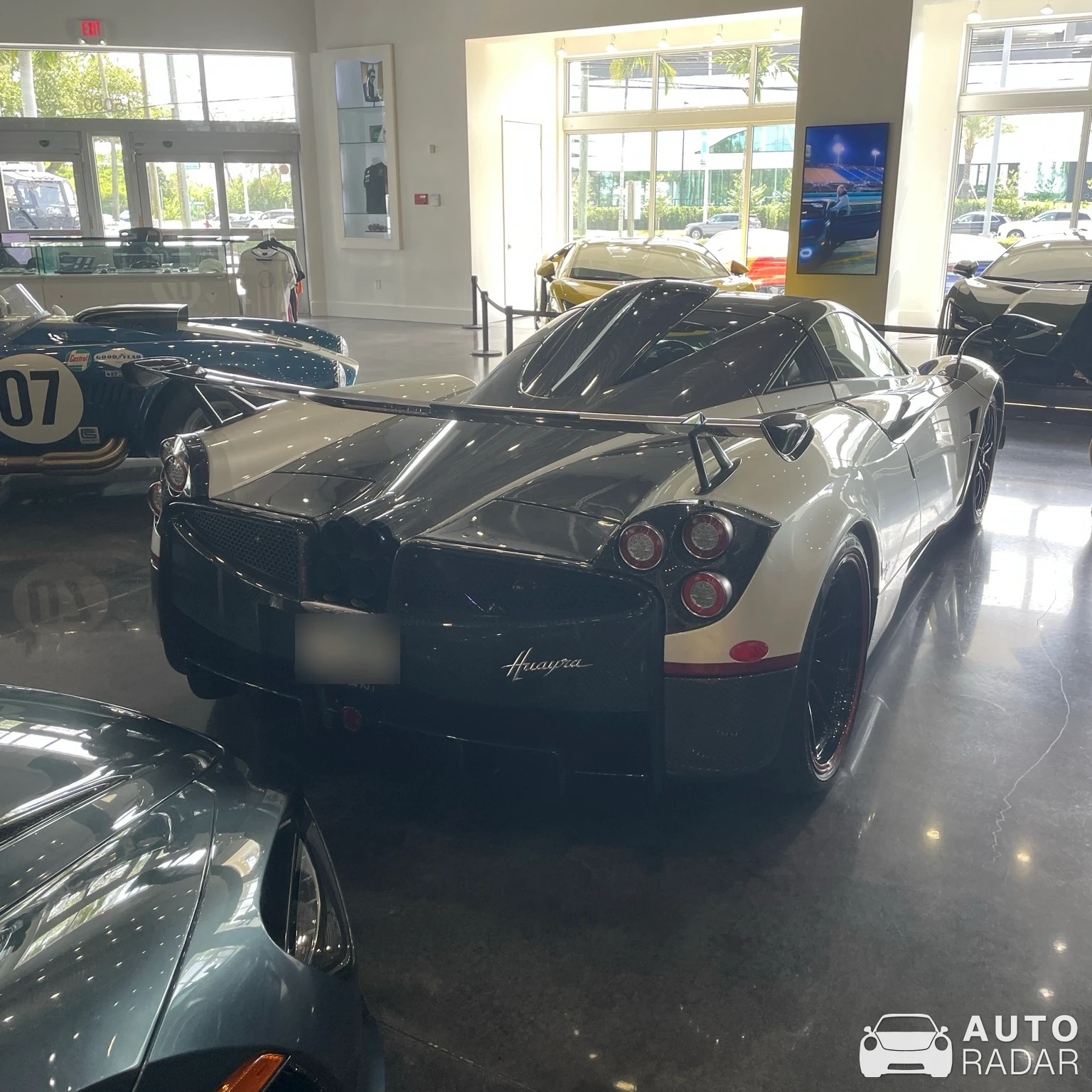 Pagani Huayra spotted in North Miami