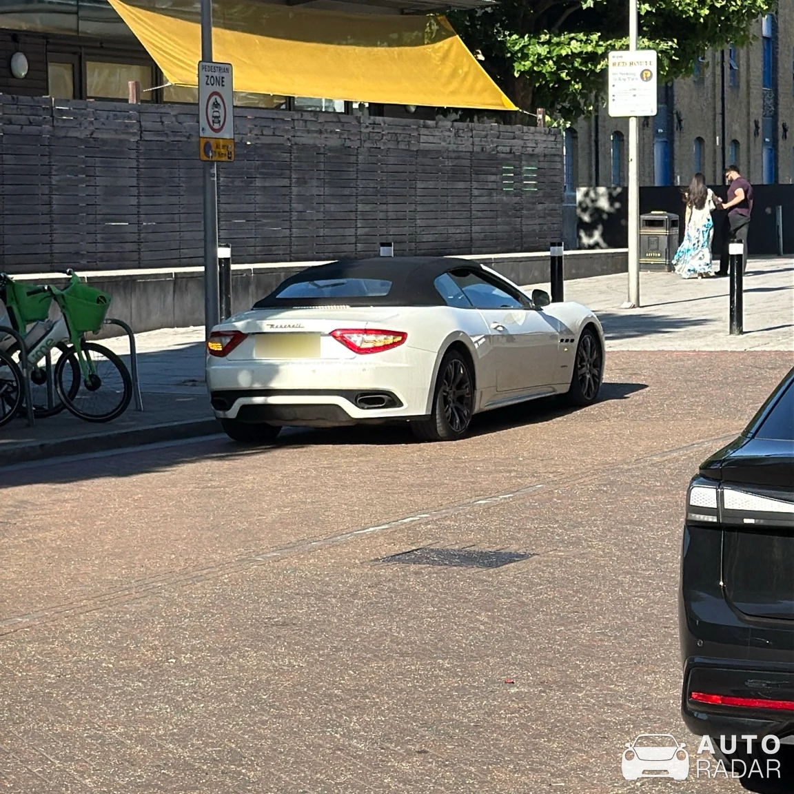 Maserati GranCabrio spotted in Ilford