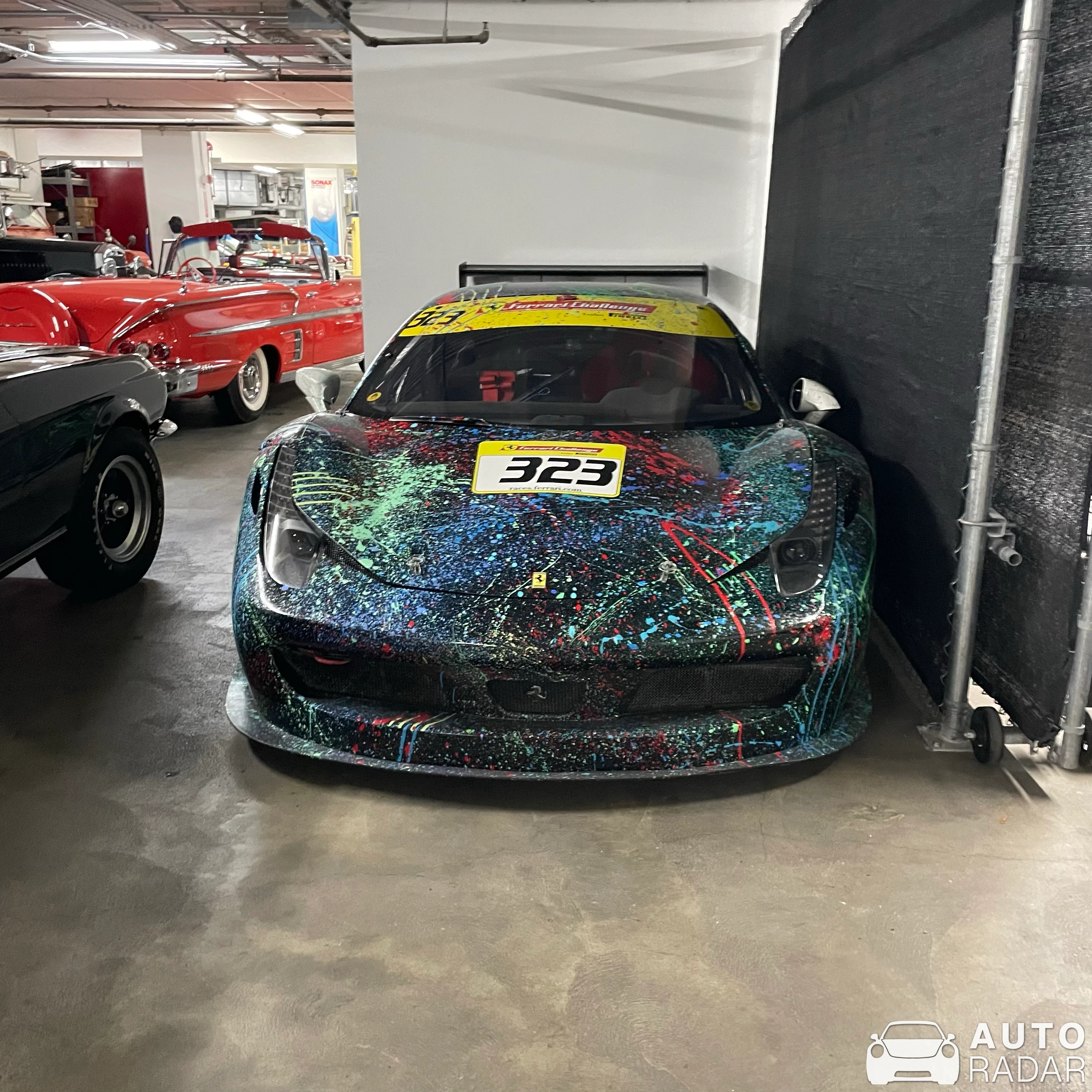 Ferrari 458 Challenge spotted in Los Angeles