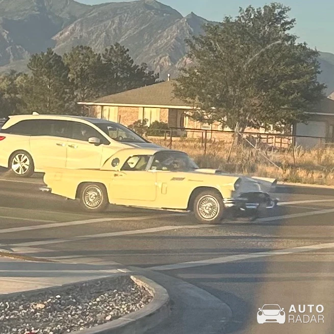 Ford Thunderbird spotted in Saratoga Springs