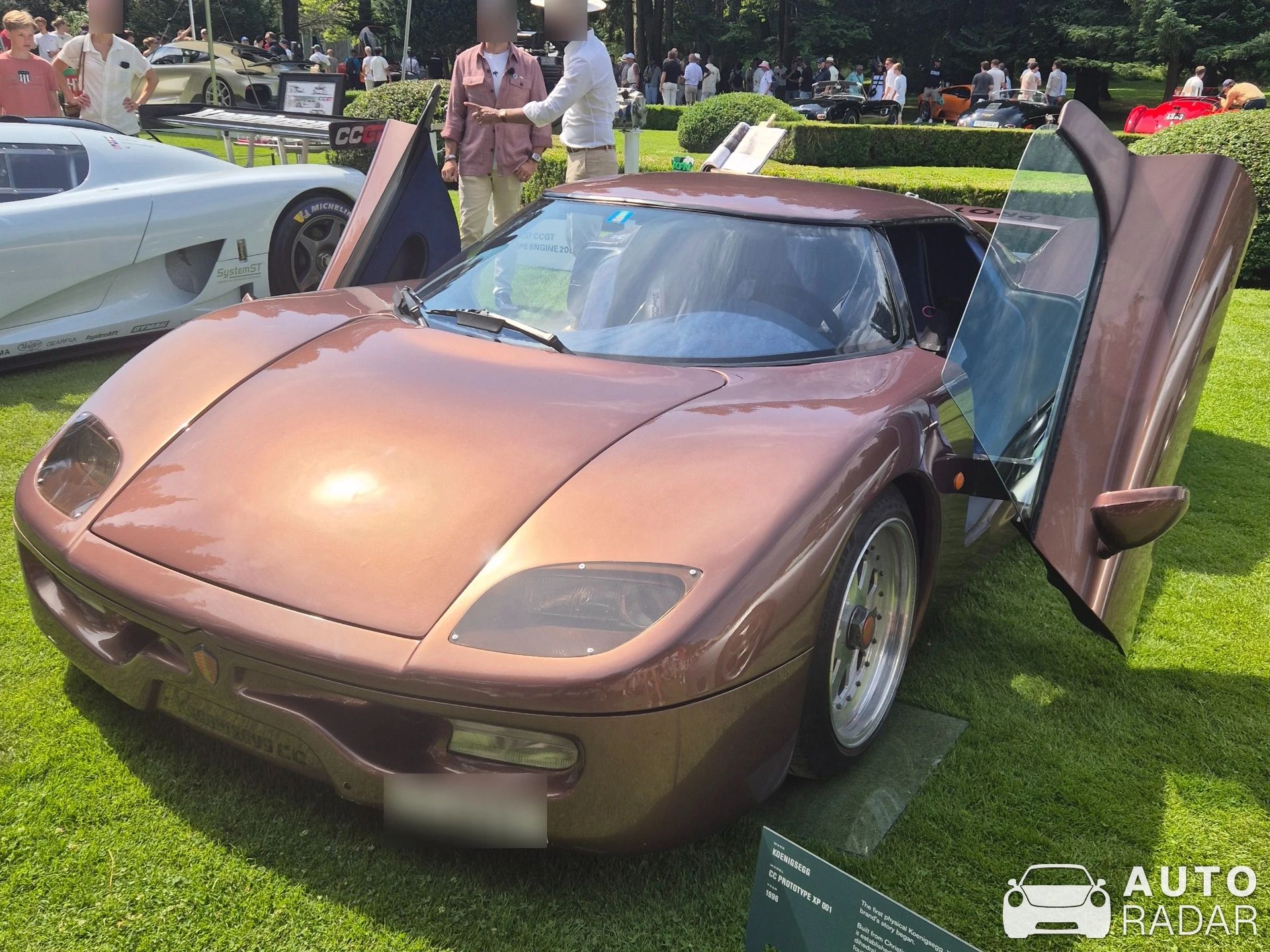 Koenigsegg CC Prototype spotted