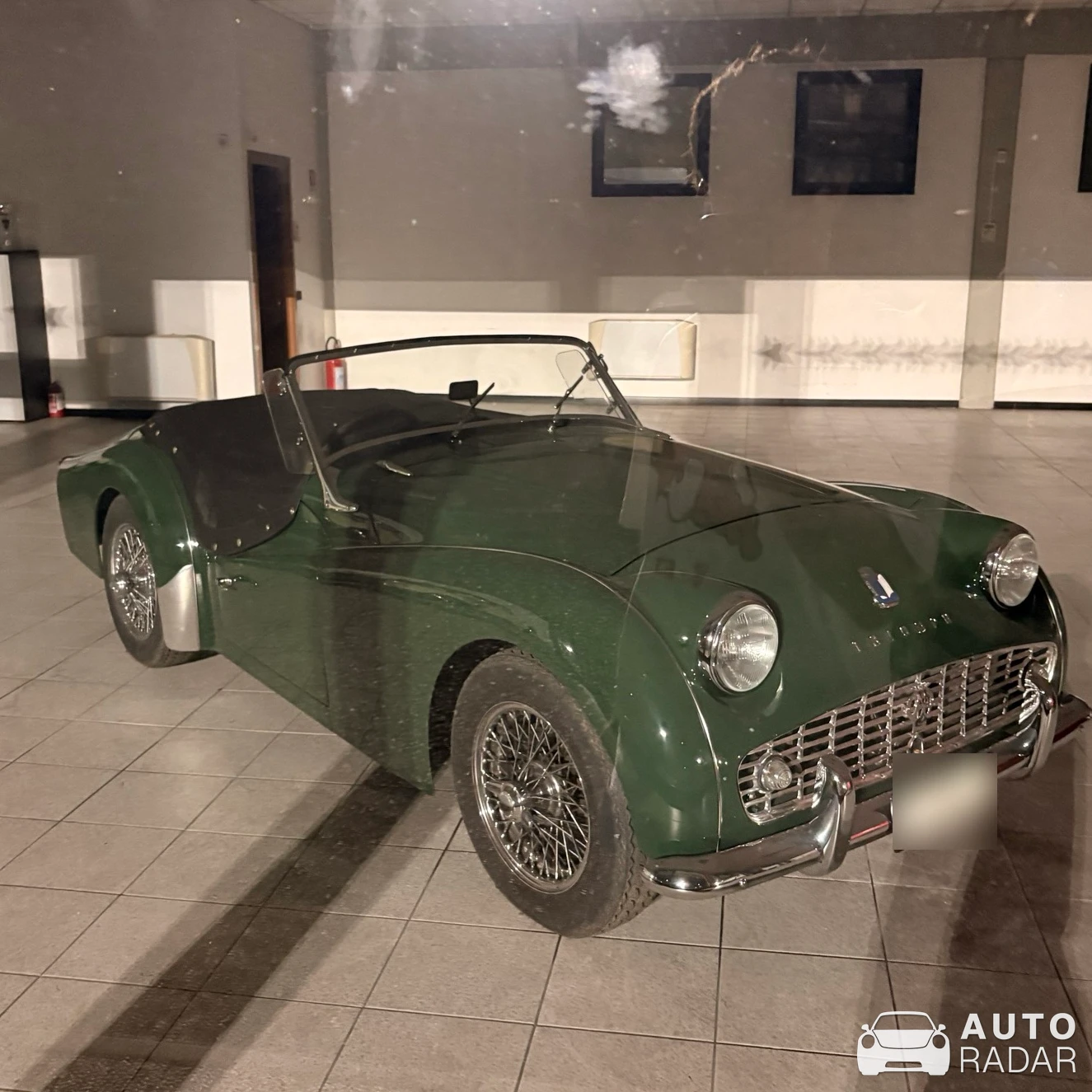 Triumph TR3 spotted in Induno Olona