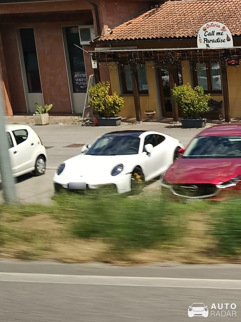 Porsche 992 Carrera MkI spotted in Montevarchi