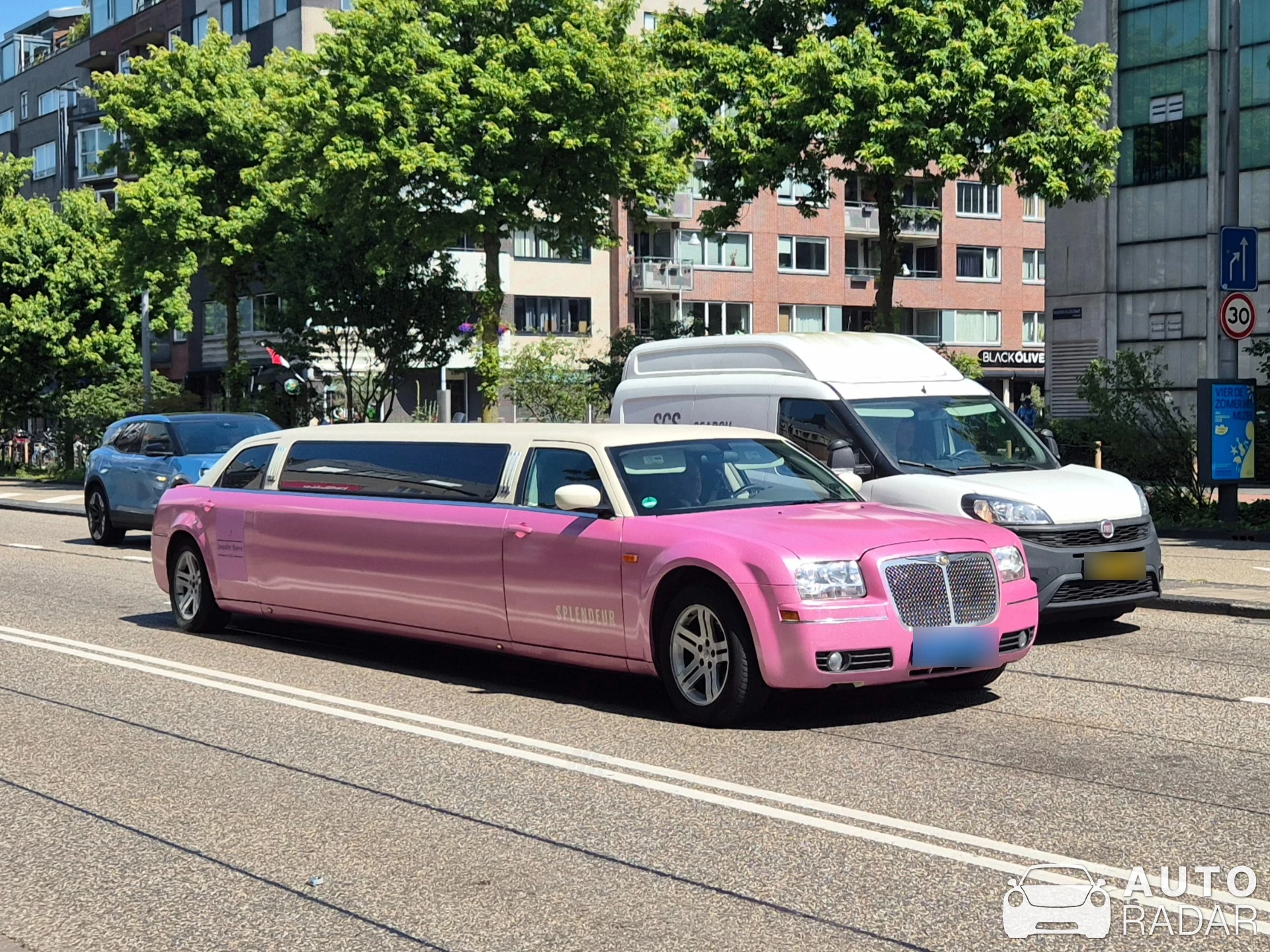 Chrysler 300 Limousine spotted in Amsterdam