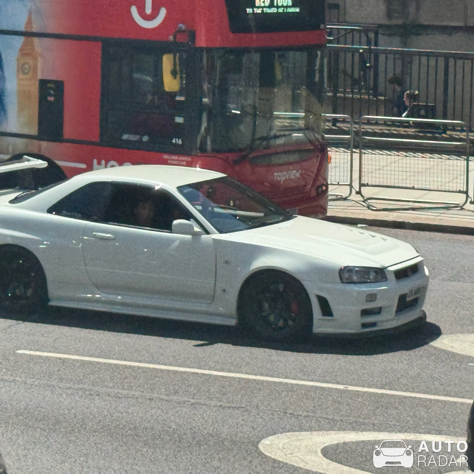 Nissan Skyline R34 GT-R spotted in Enfield