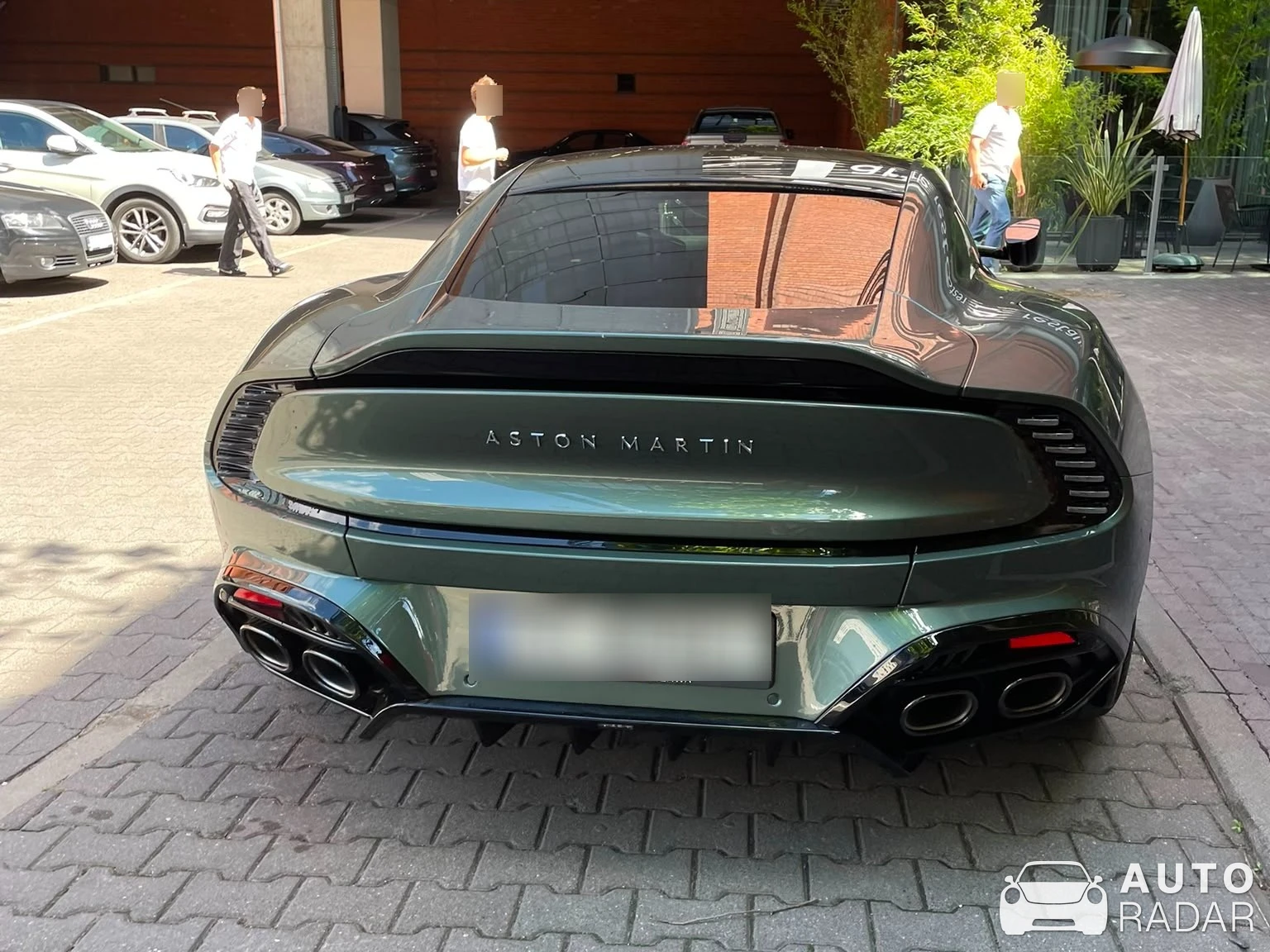 Aston Martin Vanquish 2025 spotted in Poznań