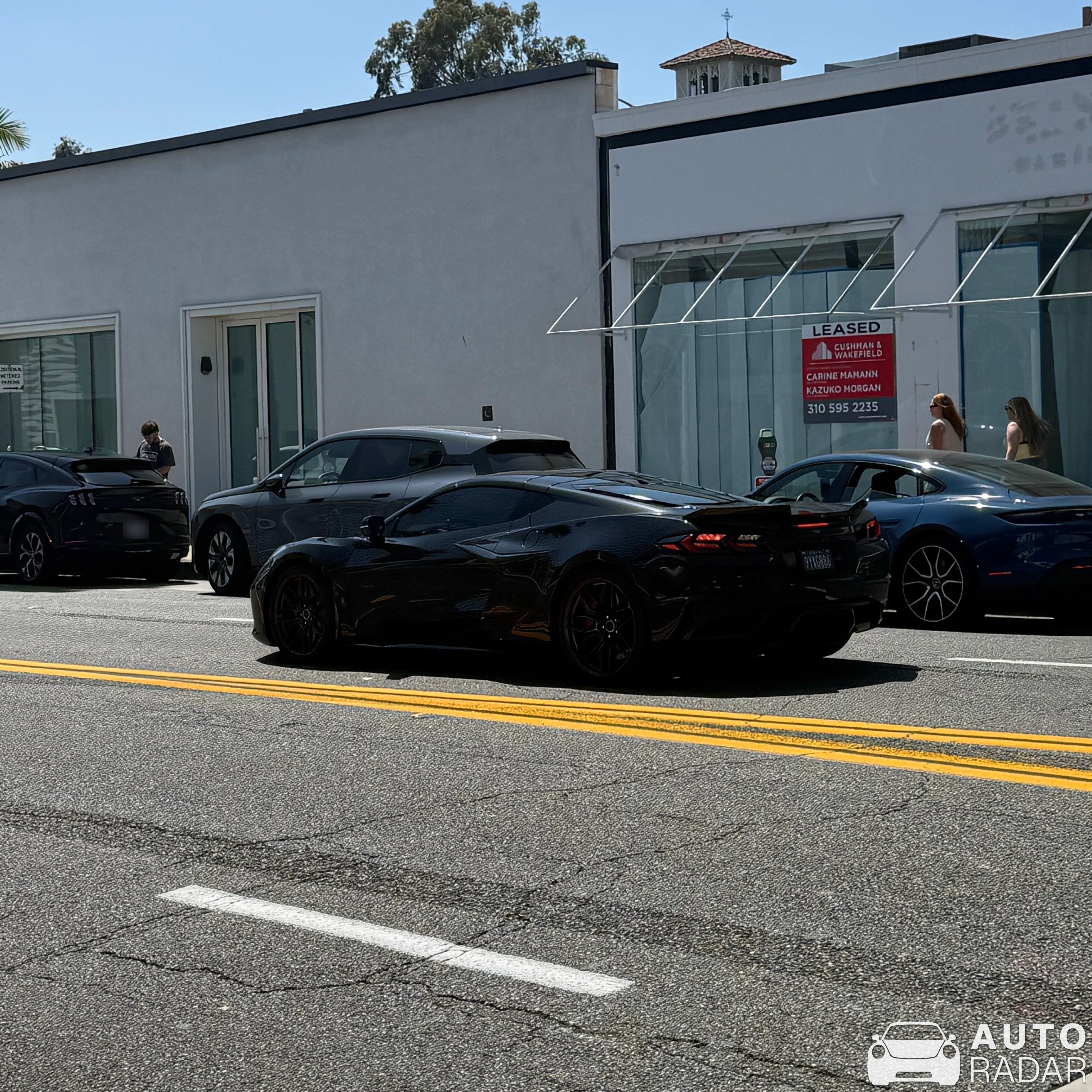 Chevrolet Corvette C8 70th Anniversary Edition spotted in Beverly Hills