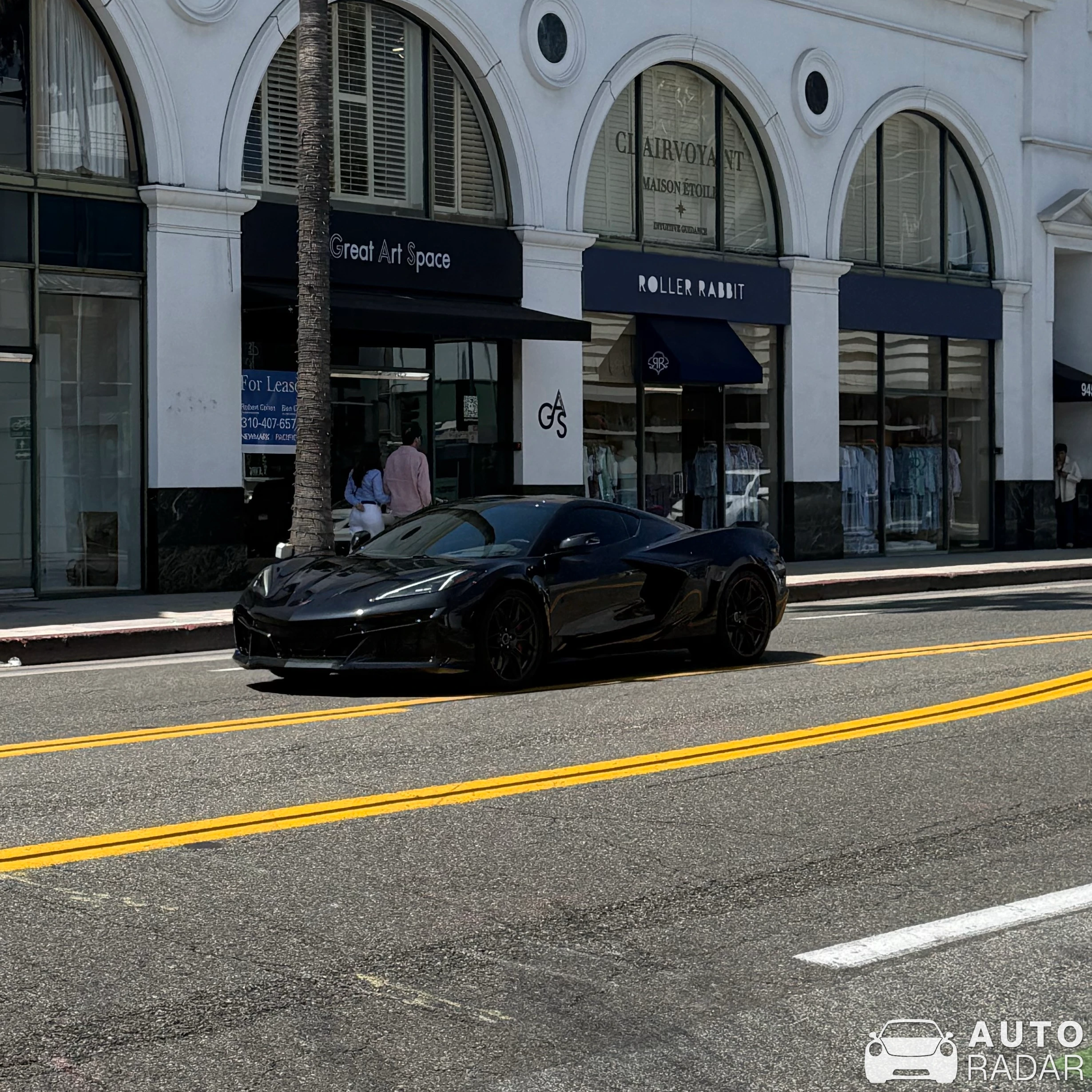 Chevrolet Corvette C8 70th Anniversary Edition spotted in Beverly Hills, United States