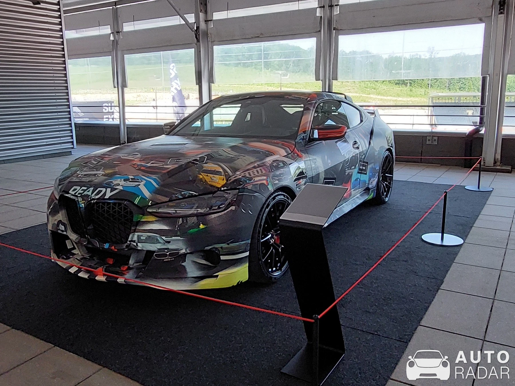 BMW Concept spotted in Stavelot