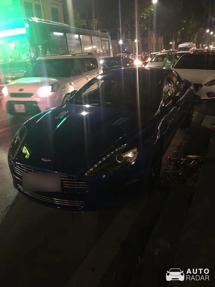 Aston Martin Rapide spotted in Hanoi