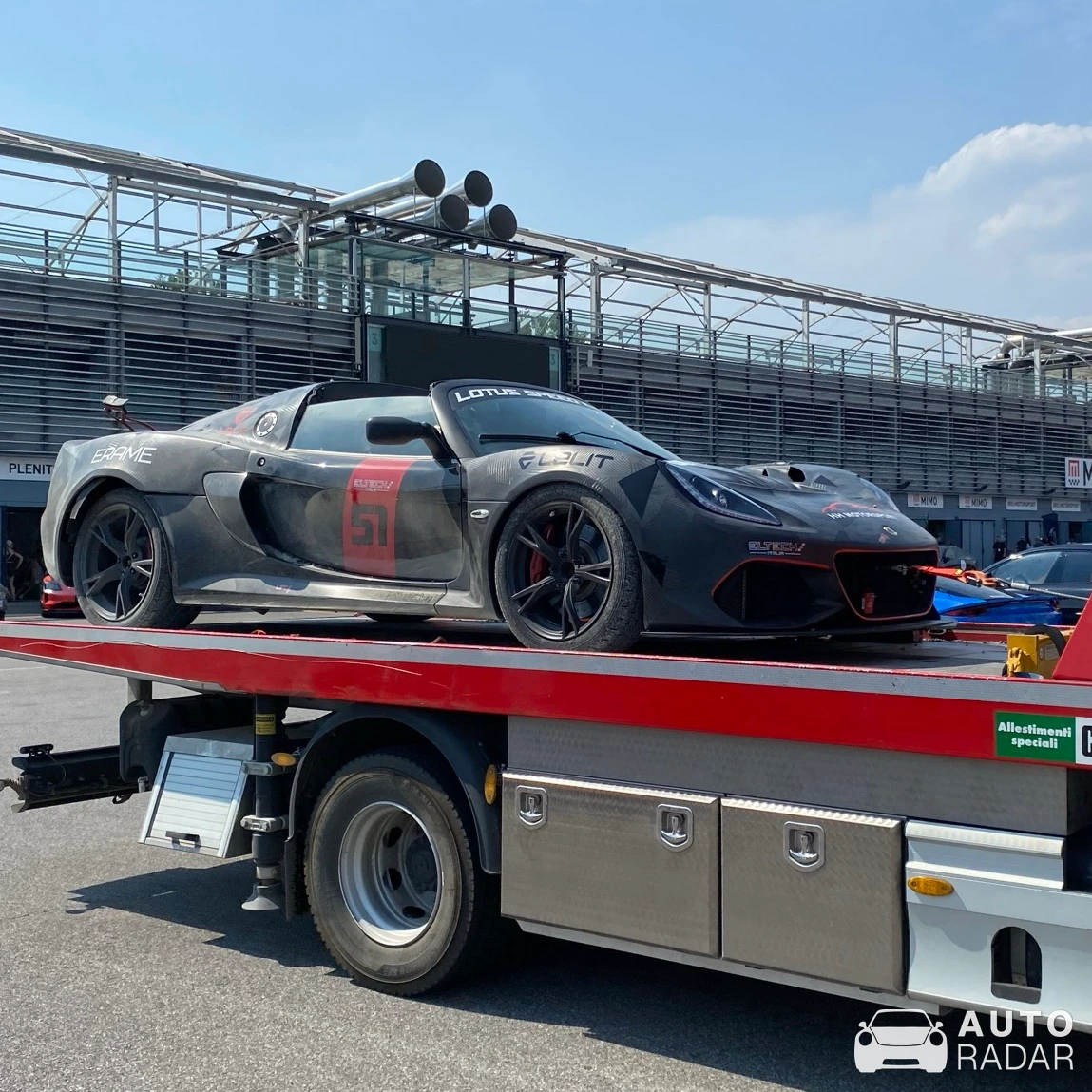 Lotus Exige V6 Cup R spotted in Monza