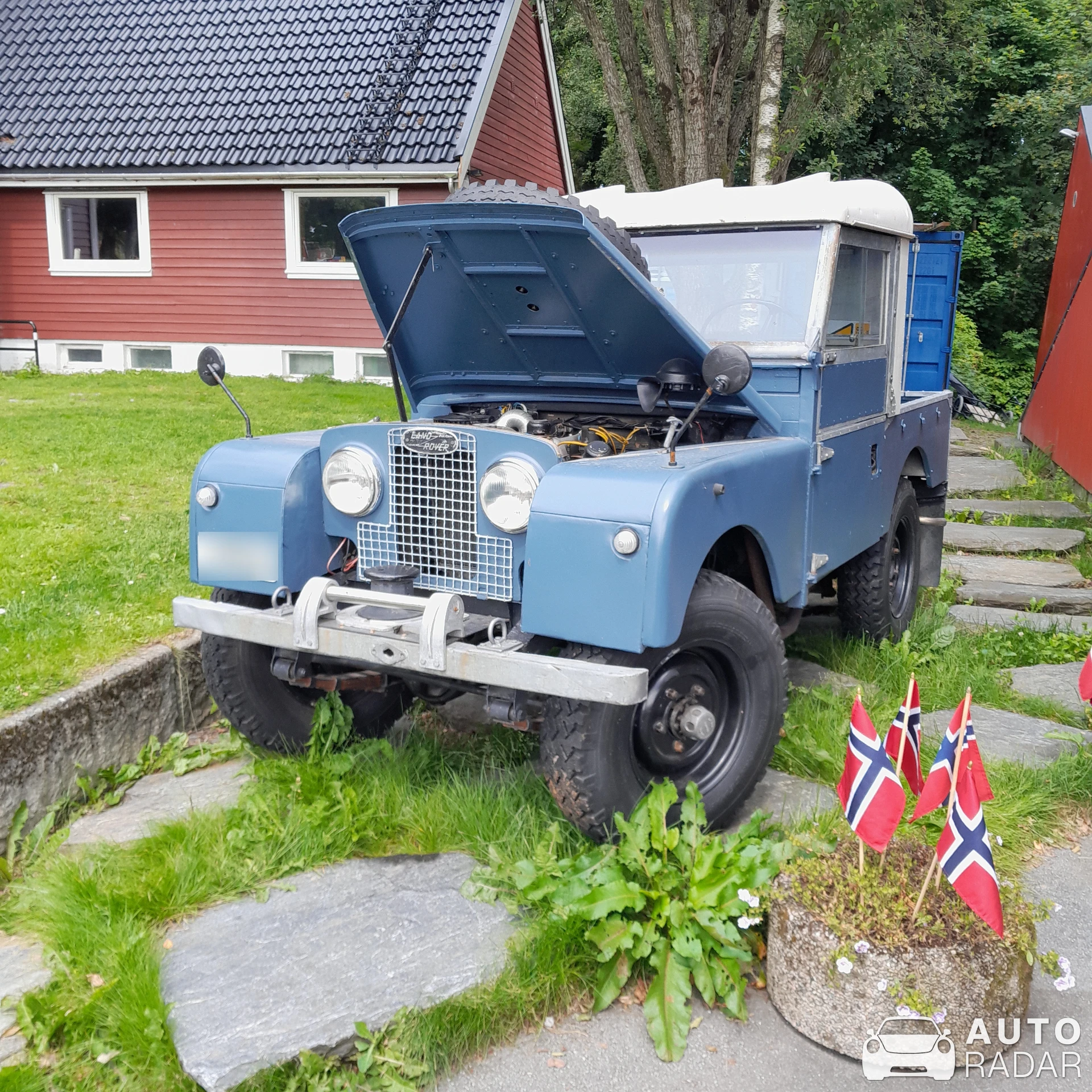 Land Rover Series 1 spotted in Hommersåk