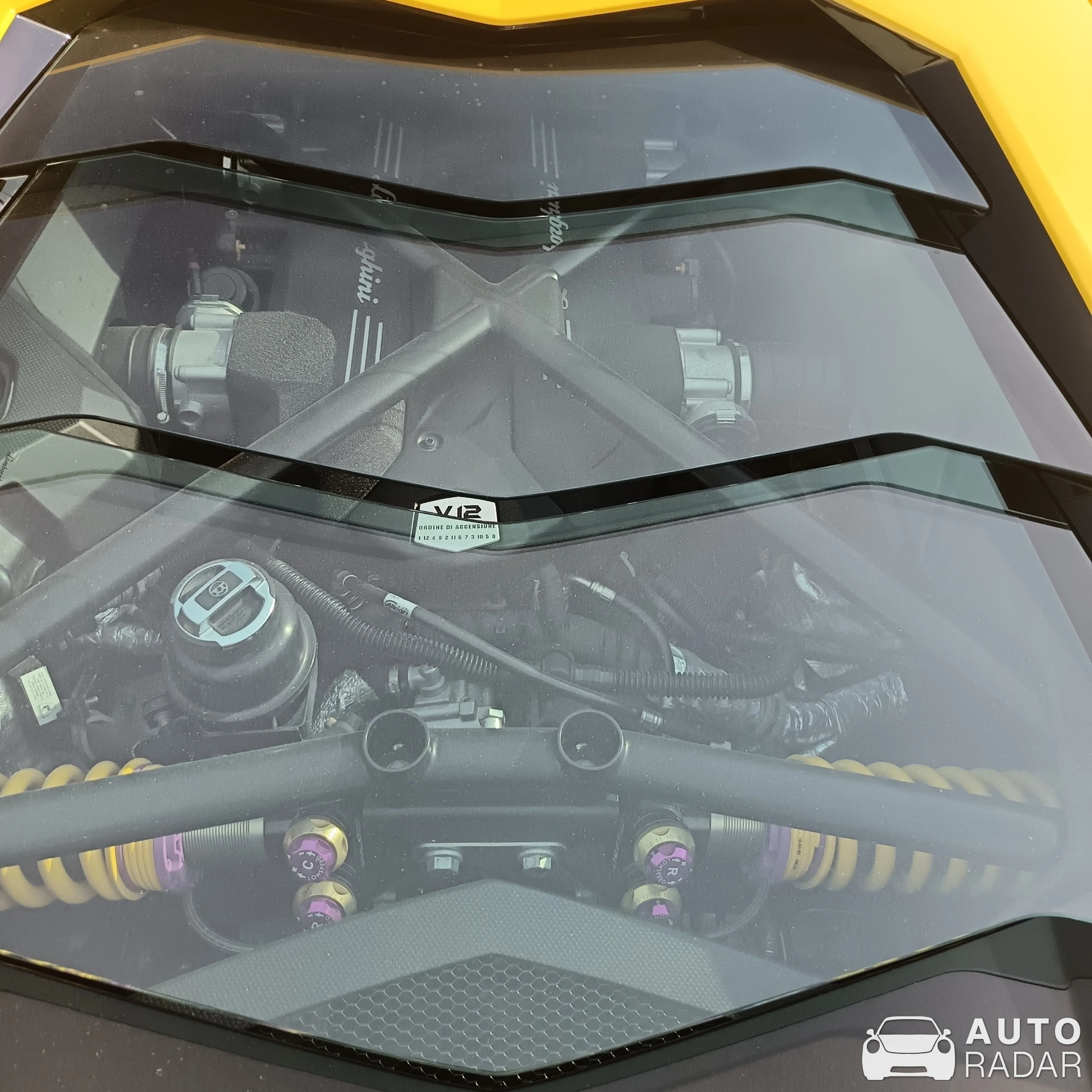 Lamborghini Aventador spotted in Monzambano