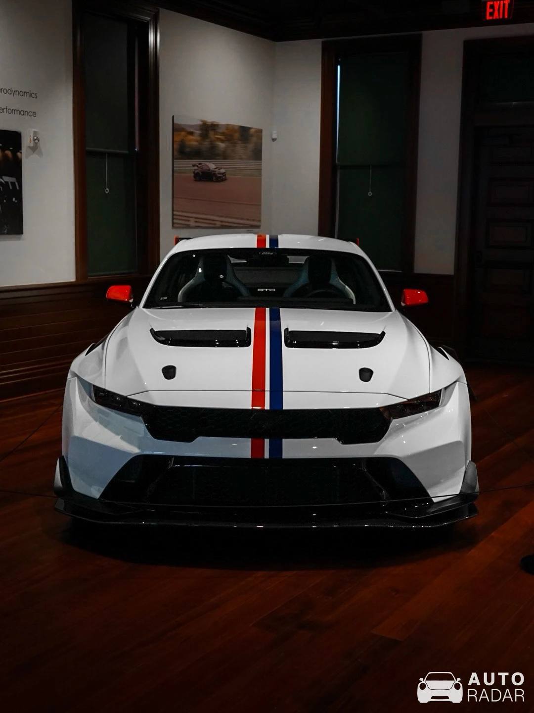 Ford Mustang GTD spotted in Newport