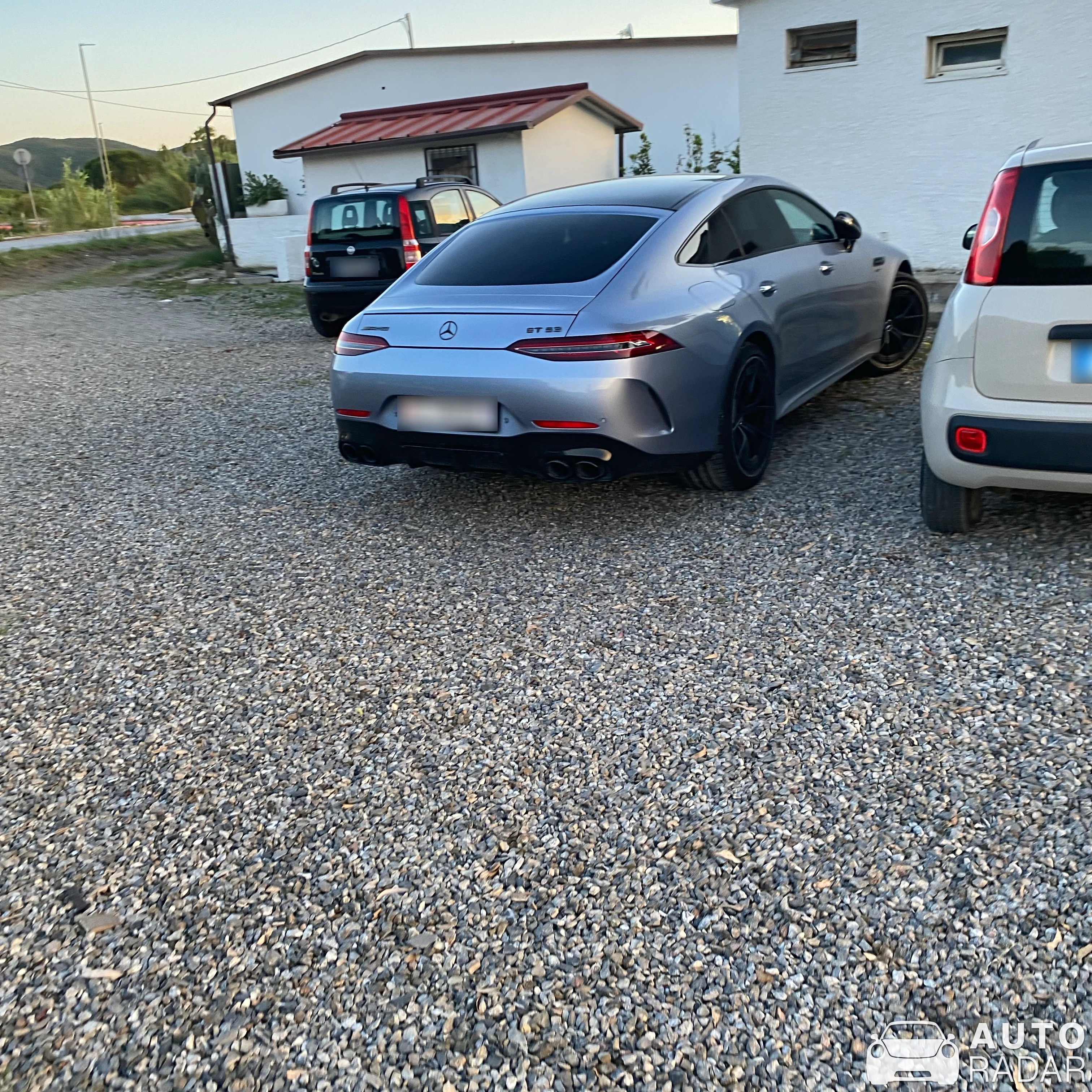 Mercedes-AMG GT 63 X290 spotted in Portoferraio