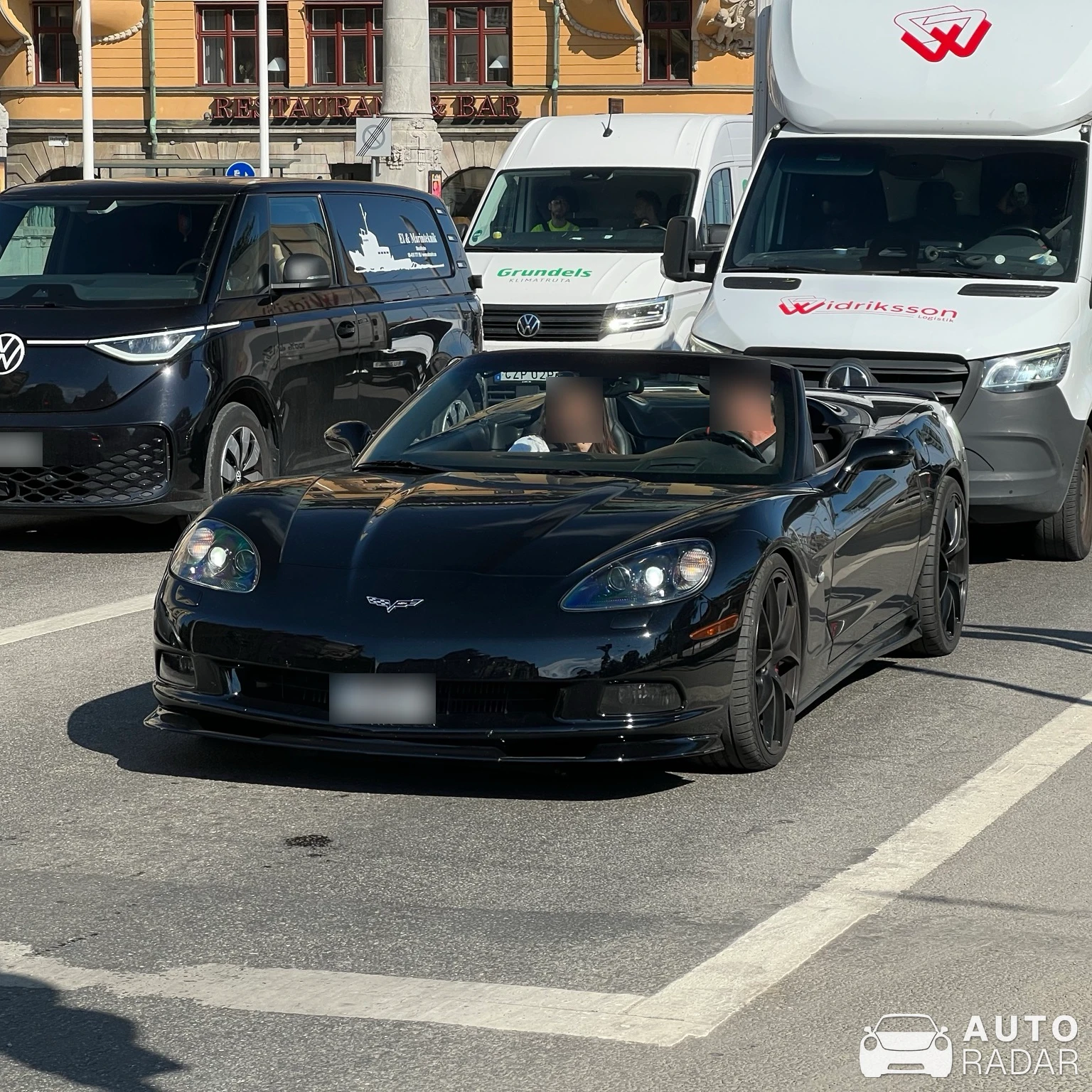Chevrolet Corvette C6 Convertible spotted in Stockholm