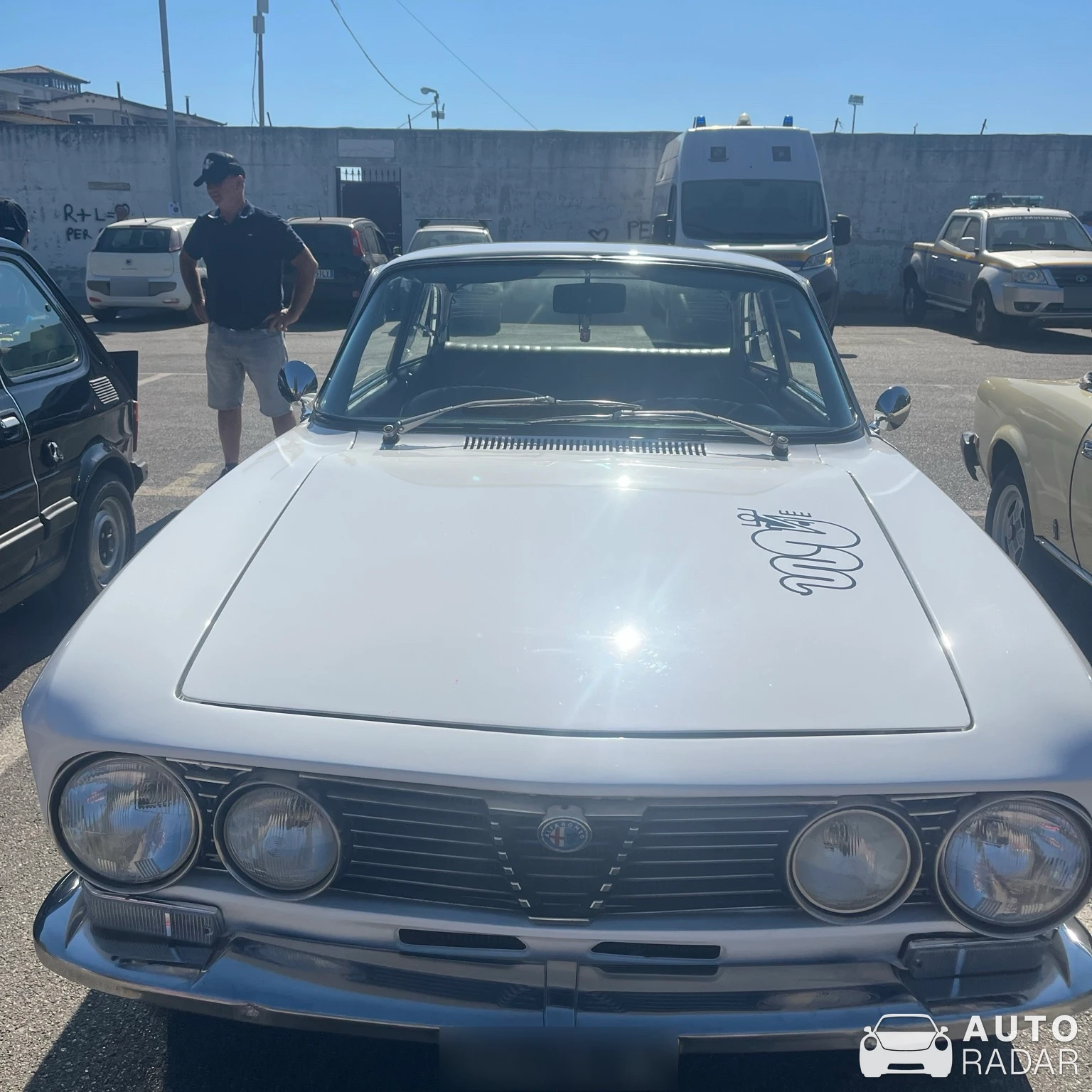 Alfa Romeo Giulia Sprint GT spotted