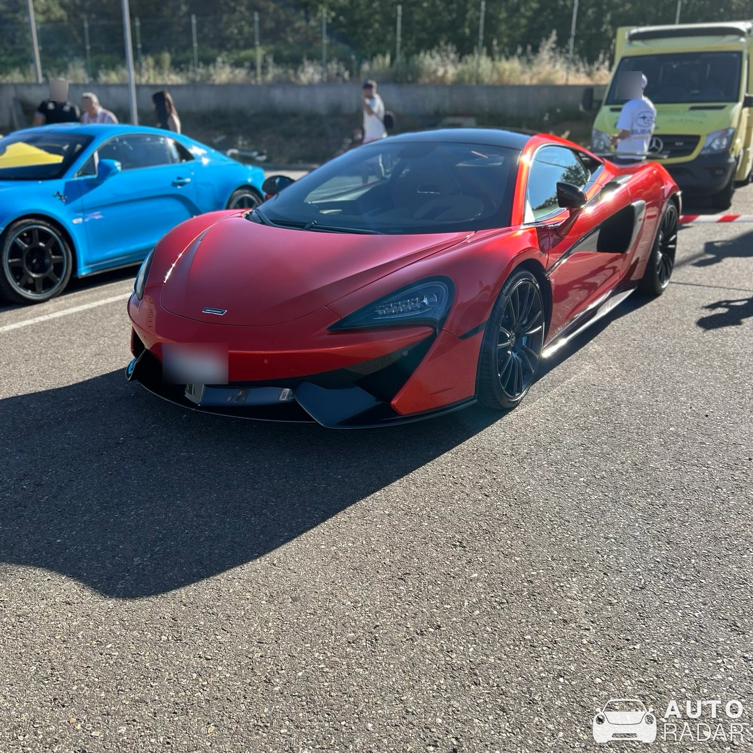 McLaren 570S spotted in Villaquilambre