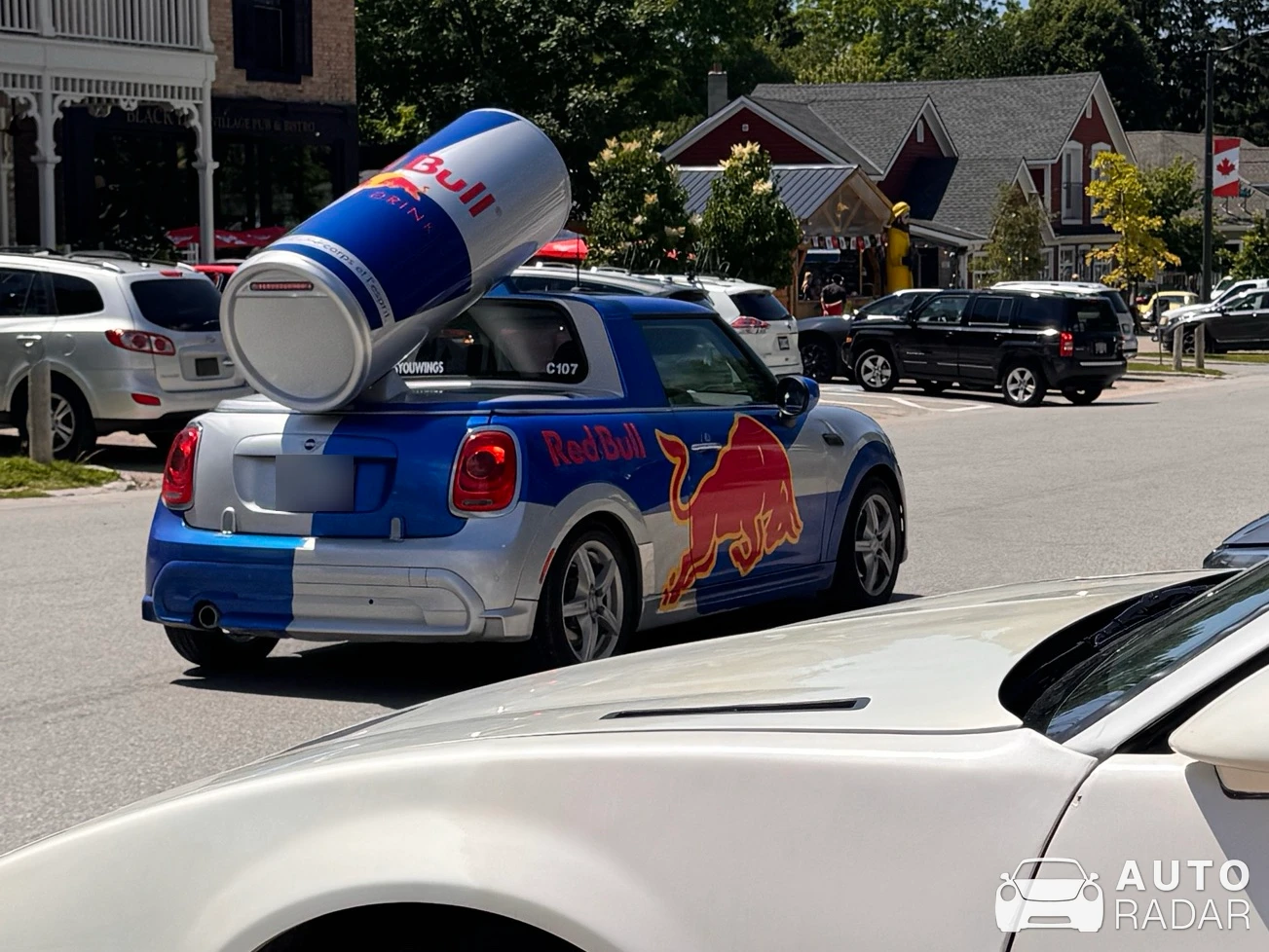 Mini Cooper Red Bull spotted in Bluewater