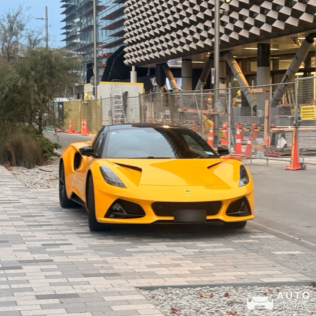 Lotus Emira V6 spotted in Christchurch