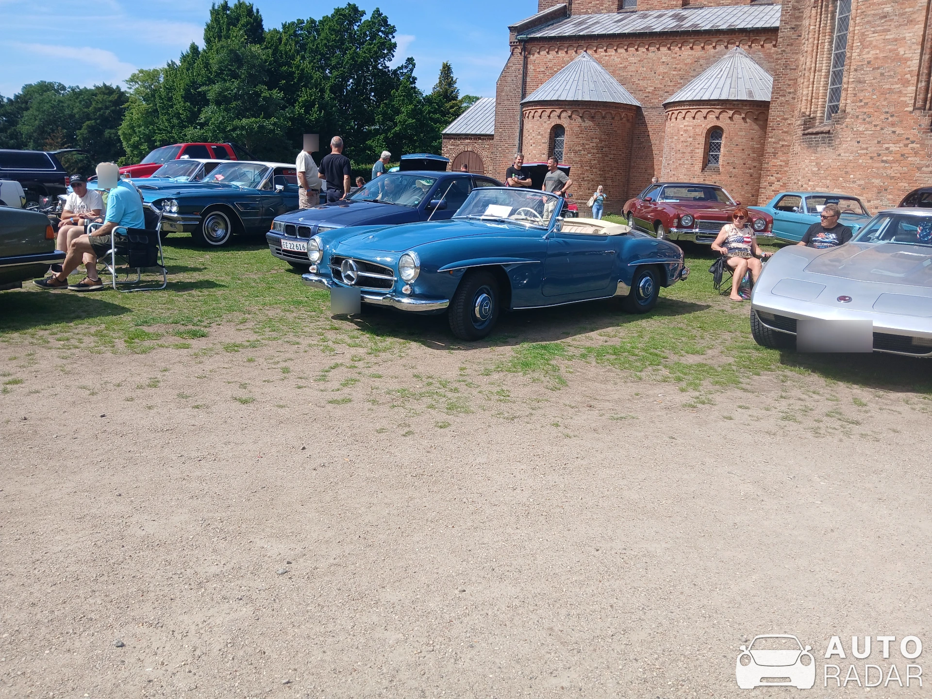 Mercedes-Benz 190 SL spotted in Ringsted
