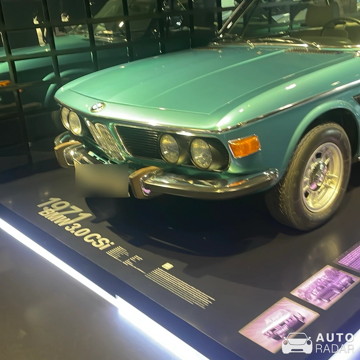 BMW 3.0 CSi E9 spotted in Munich