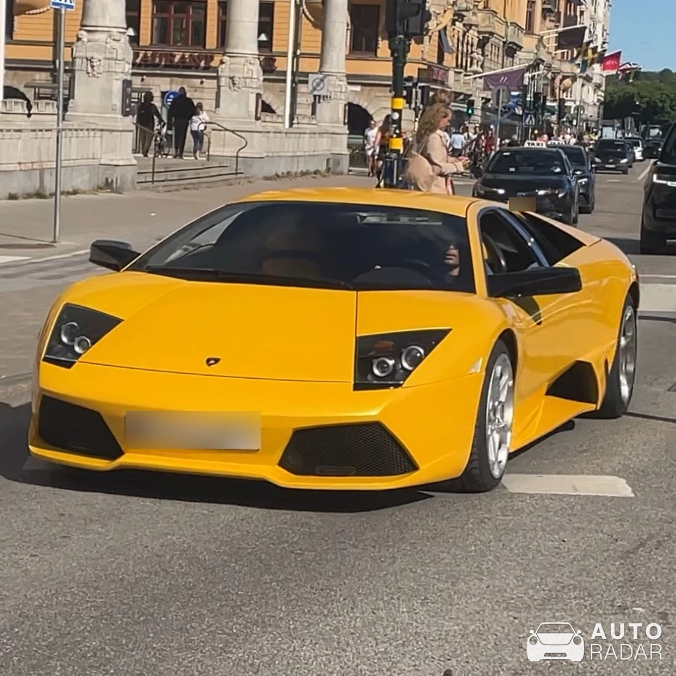 Lamborghini Murciélago LP640 spotted in Stockholm
