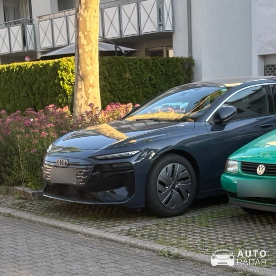 Audi Q6 E-Tron spotted in Fellbach
