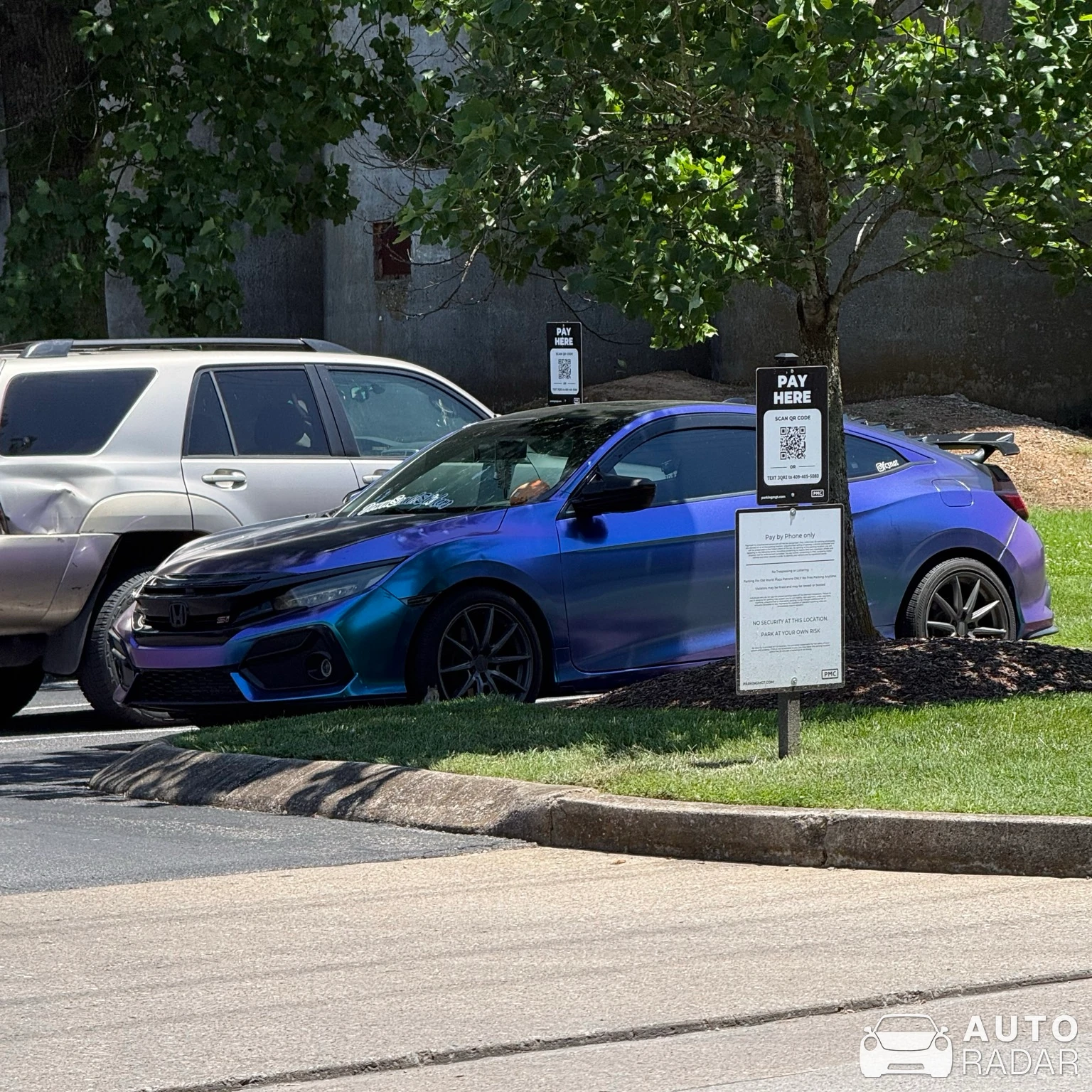 Honda Civic Si spotted in Franklin