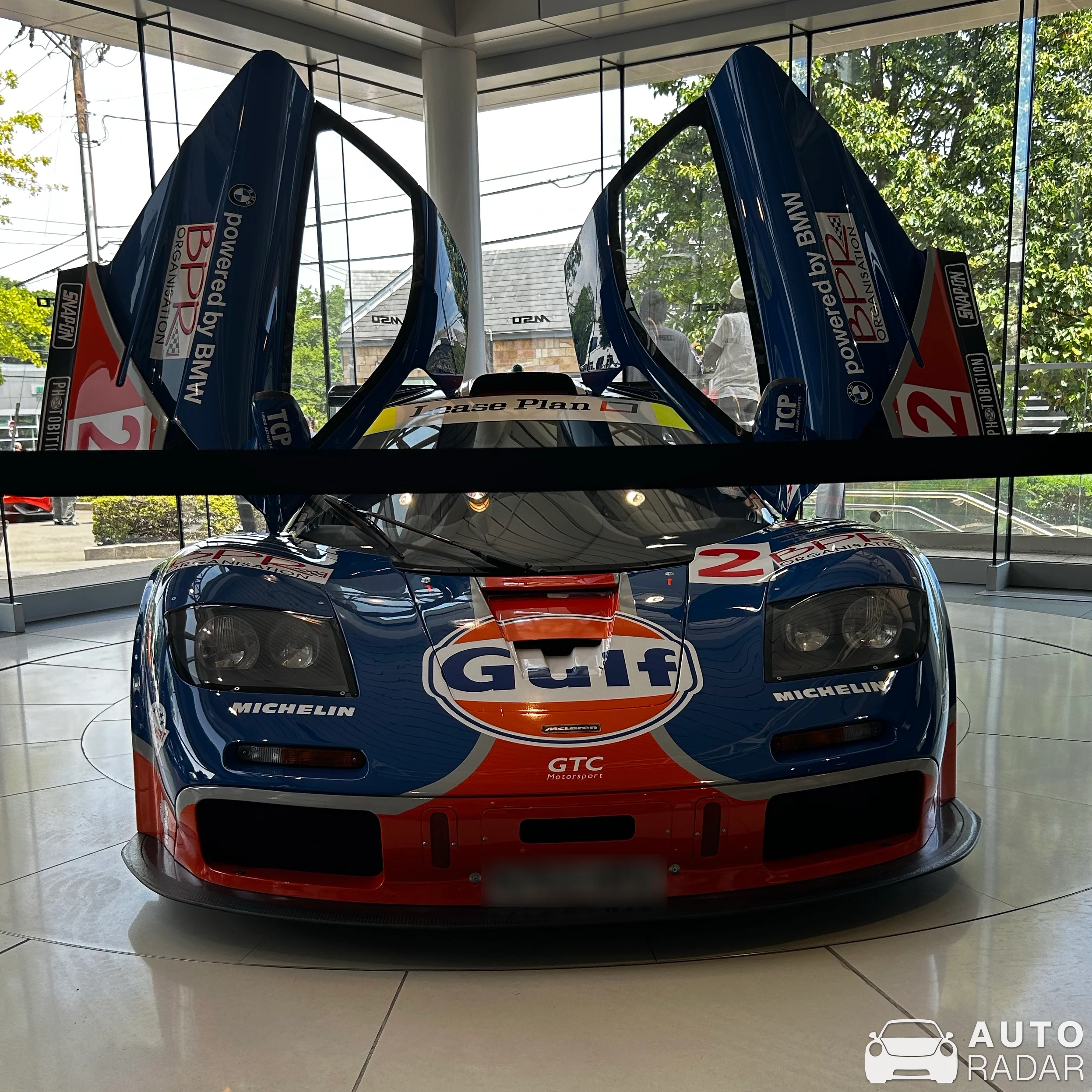 McLaren F1 GTR spotted in Greenwich