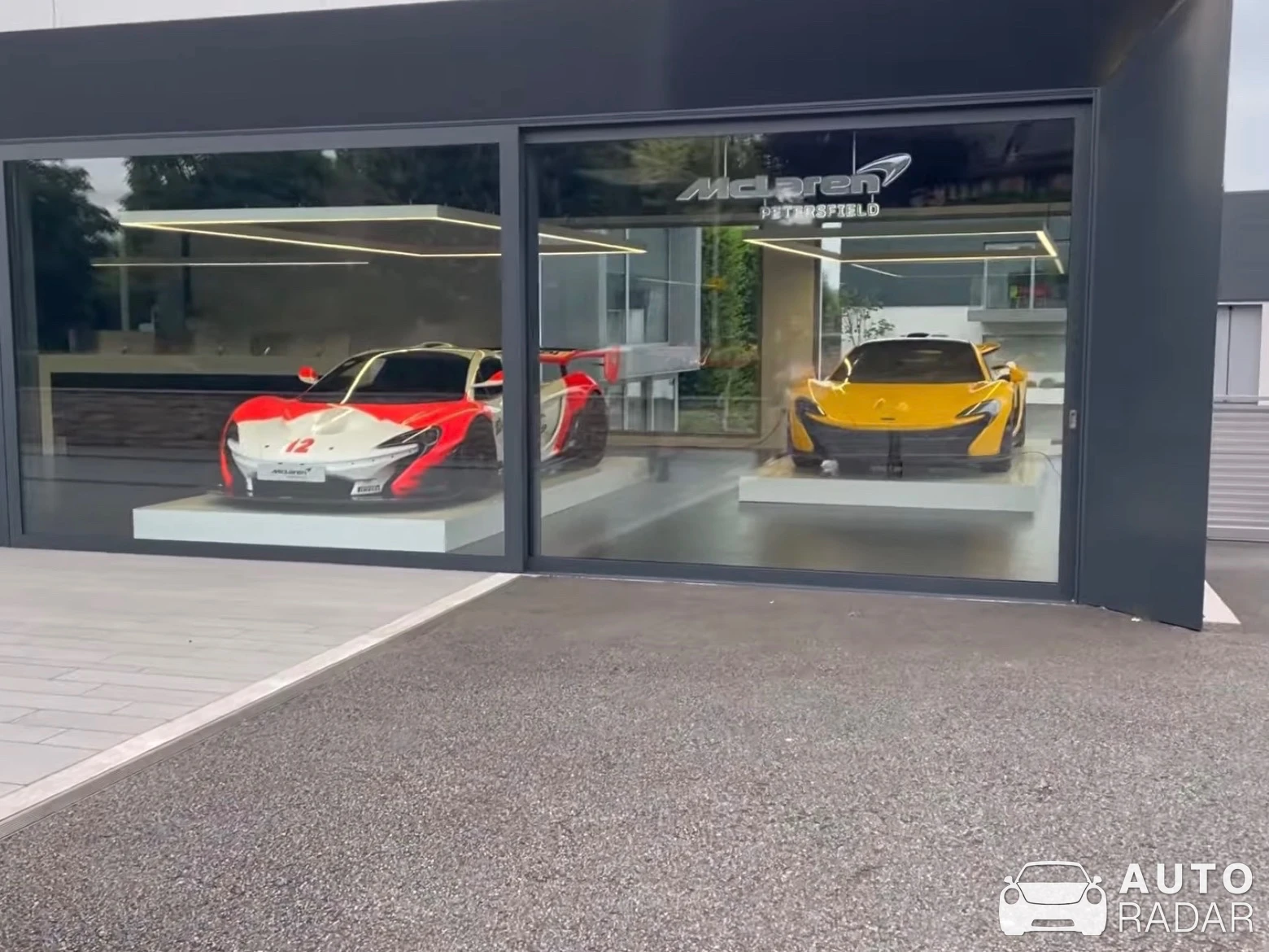 McLaren P1 GTR spotted in Waterlooville
