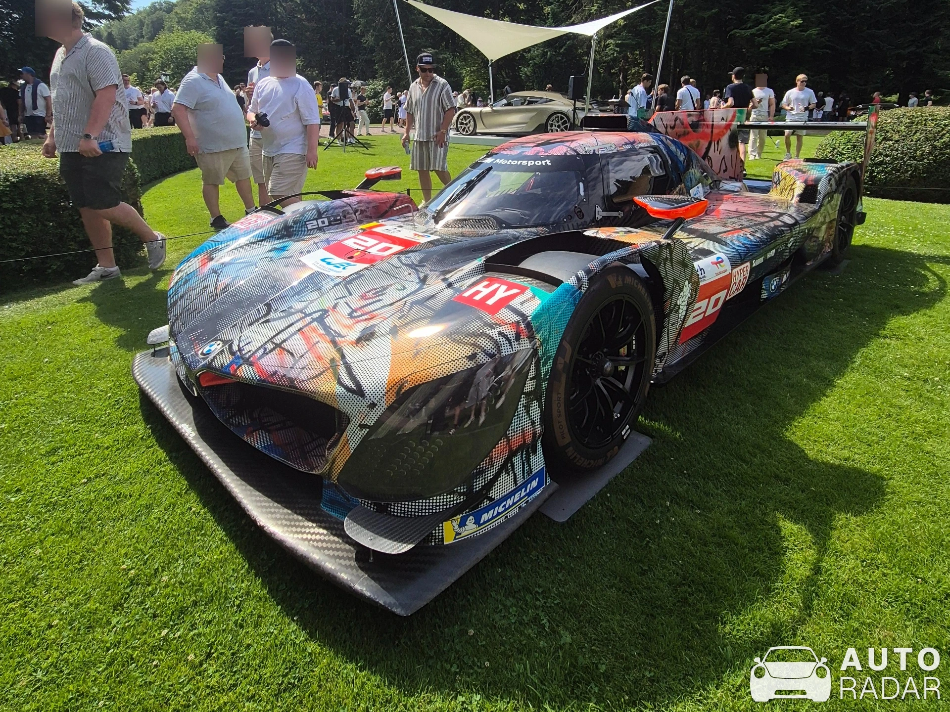 BMW M Hybrid V8 spotted