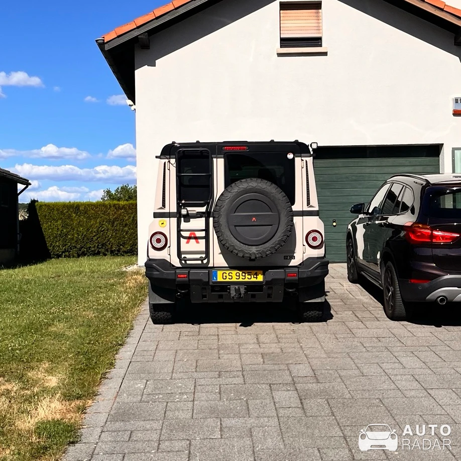 Ineos Grenadier spotted in Luxemburg