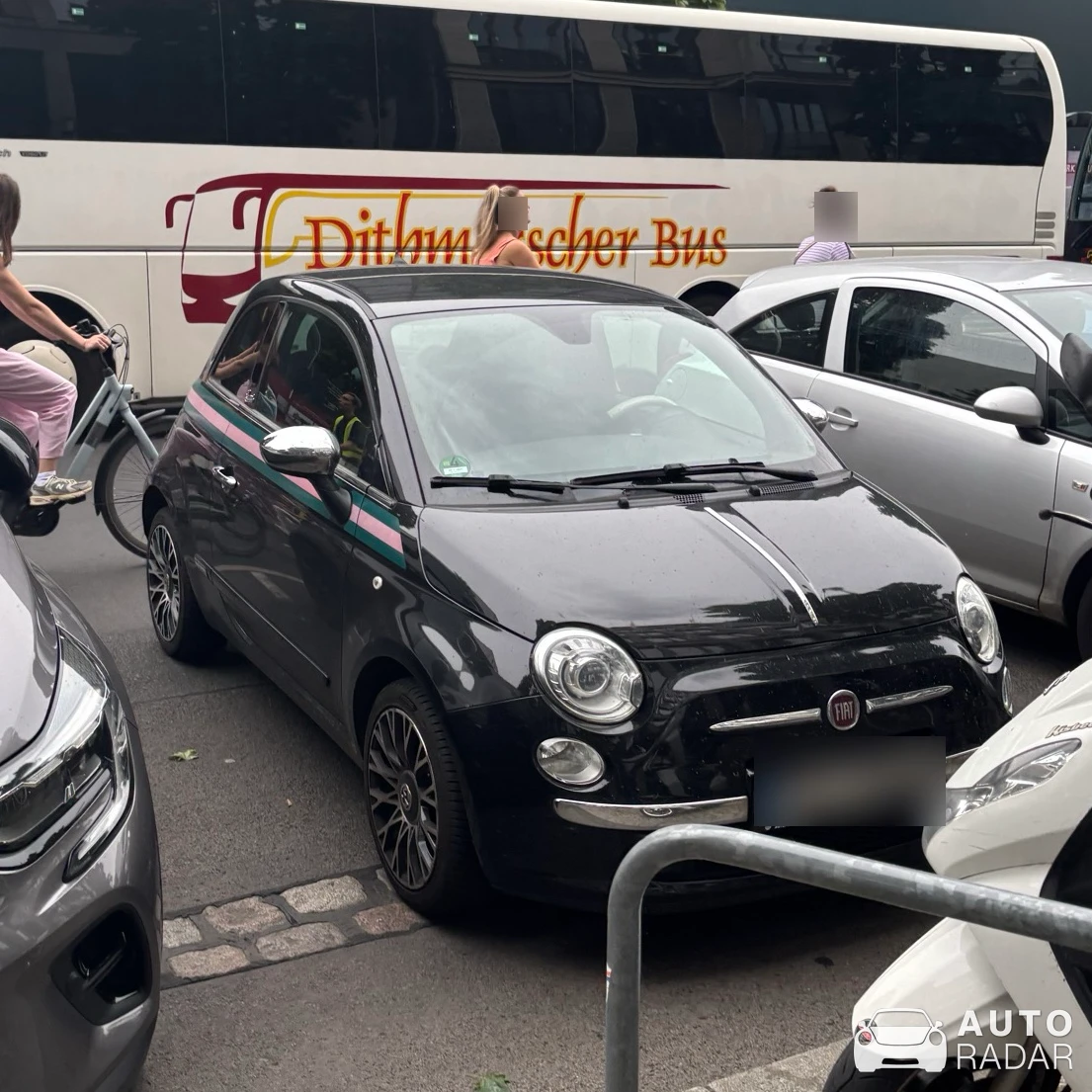 Fiat 500 by Gucci spotted in Berliini