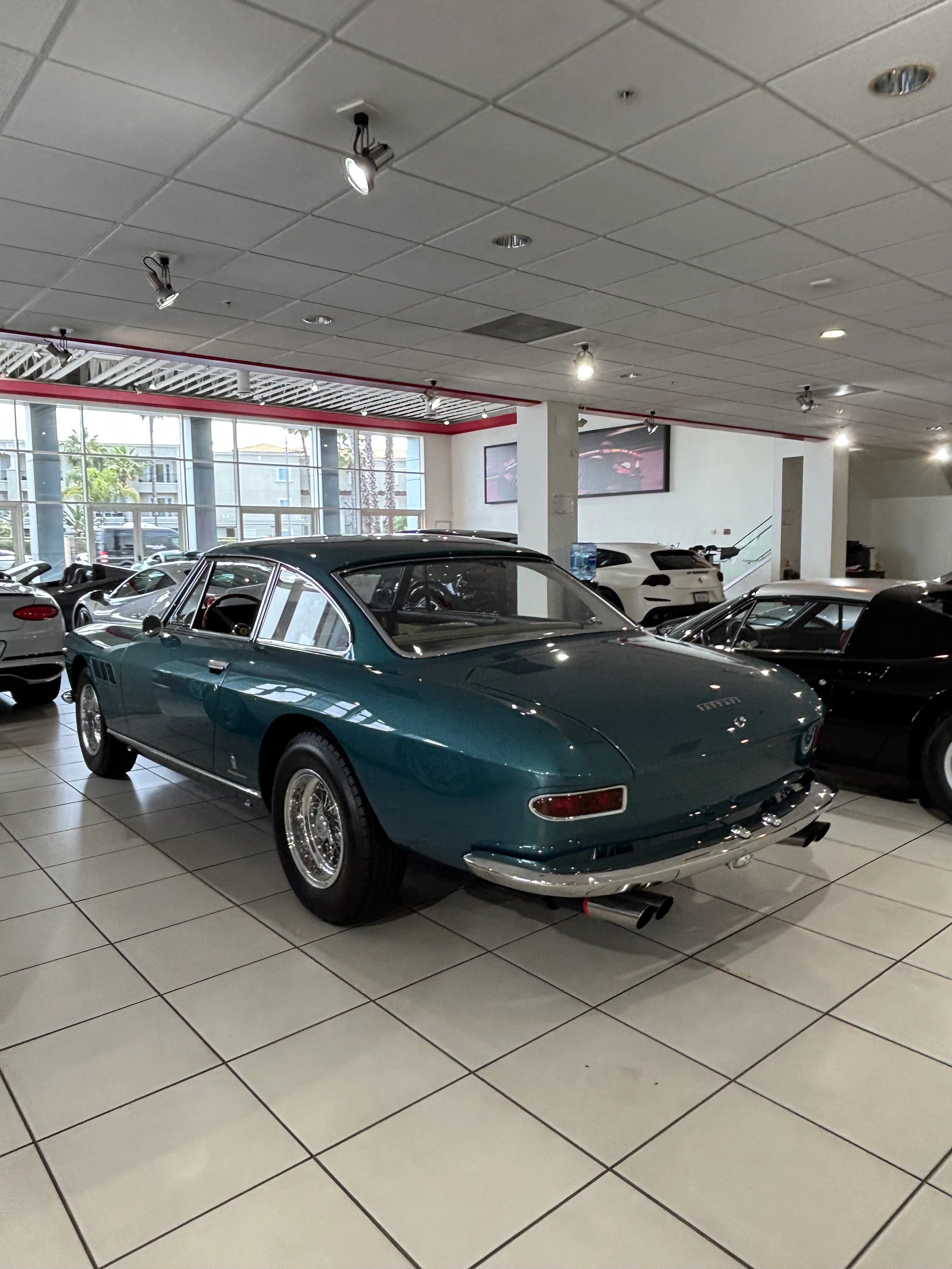 Ferrari 330 GTC spotted in Newport Beach