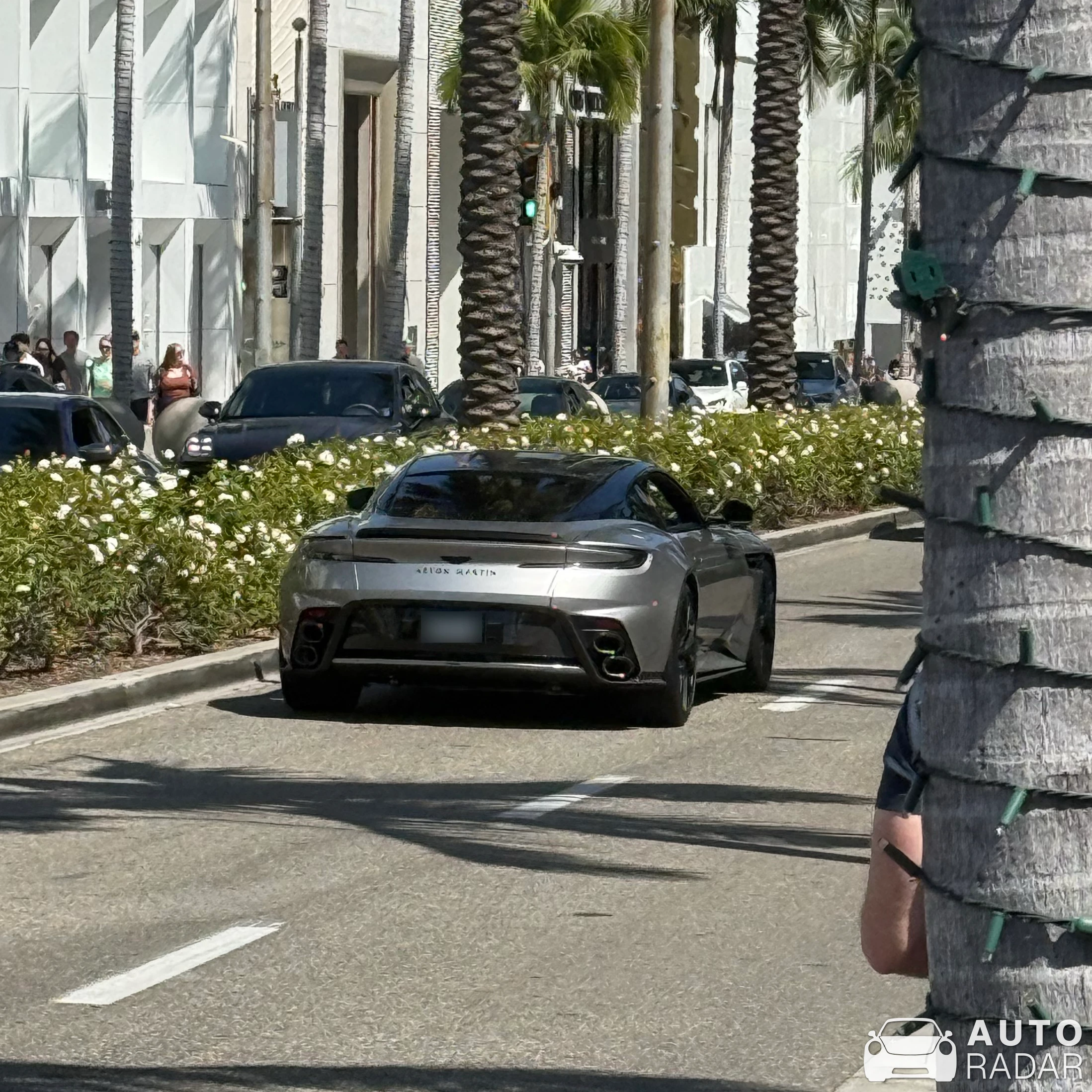 Aston Martin DB12 S spotted in Beverly Hills