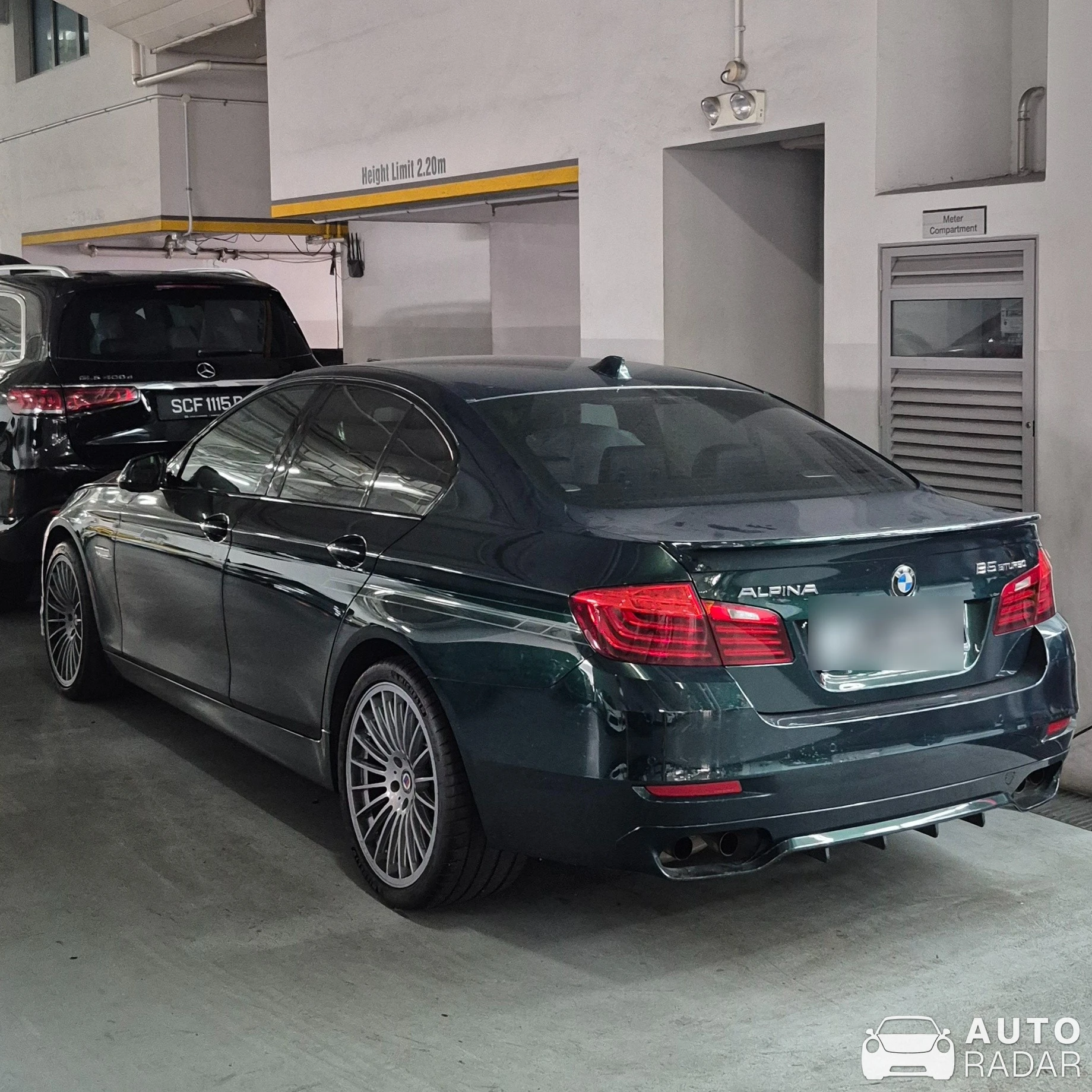 Alpina B5 BiTurbo 50 Anniversary Edition spotted in Singapore