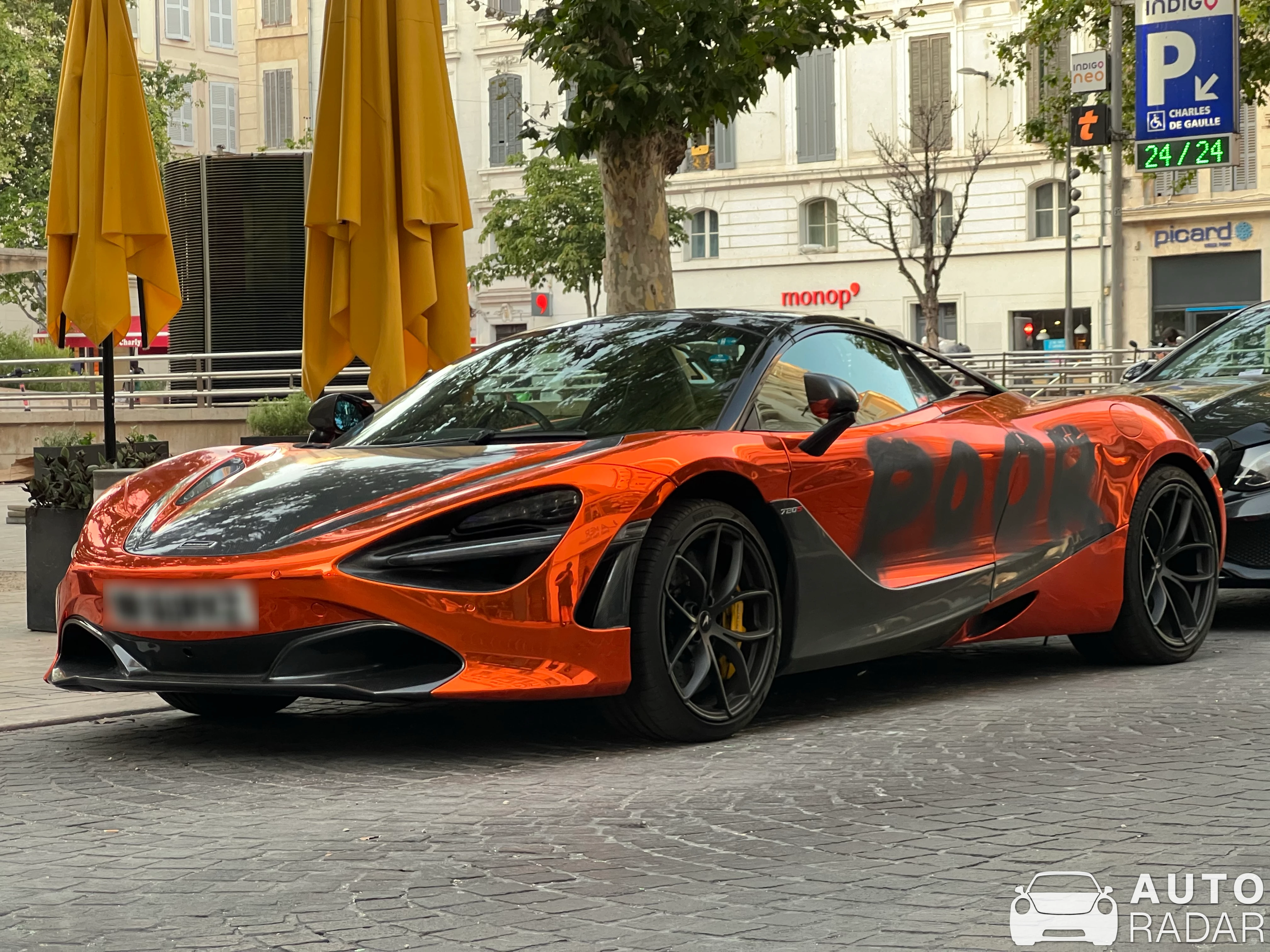 McLaren 720S spotted in Marseille