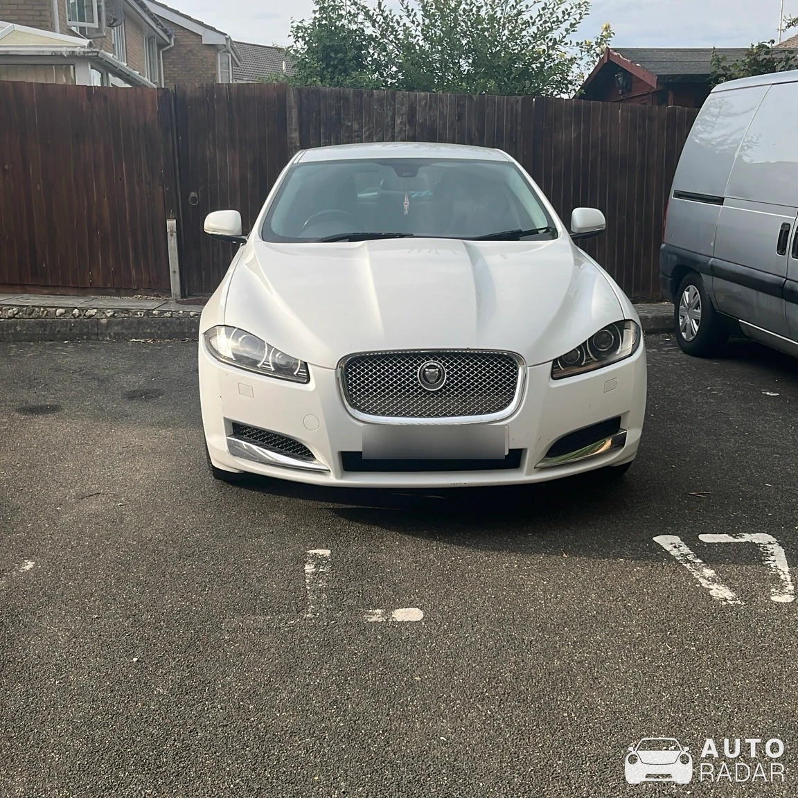 Jaguar XF spotted in East Cowes