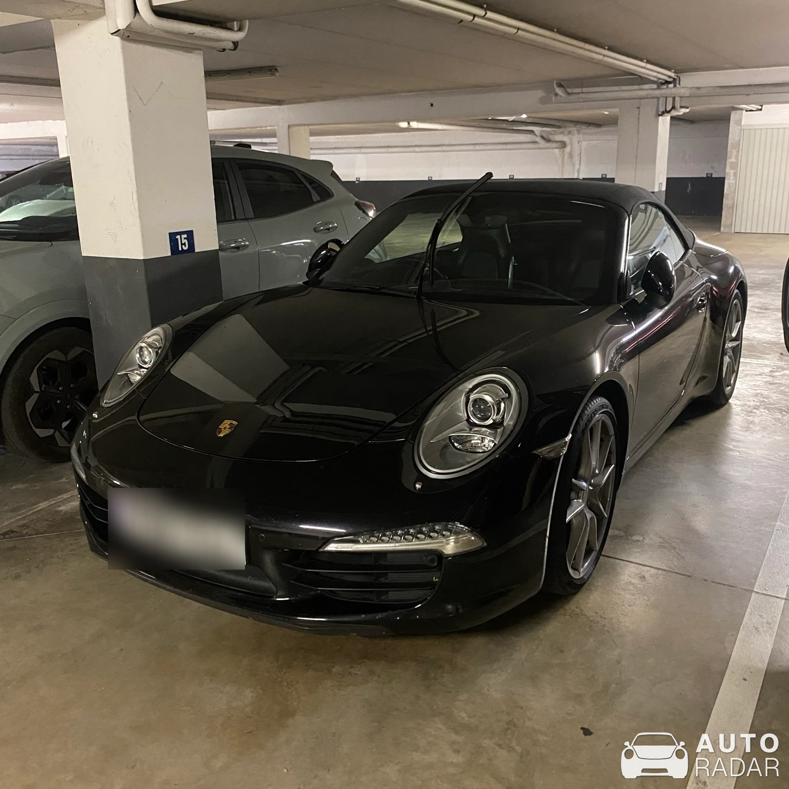 Porsche 997 Carrera Cabriolet spotted in La Rochelle