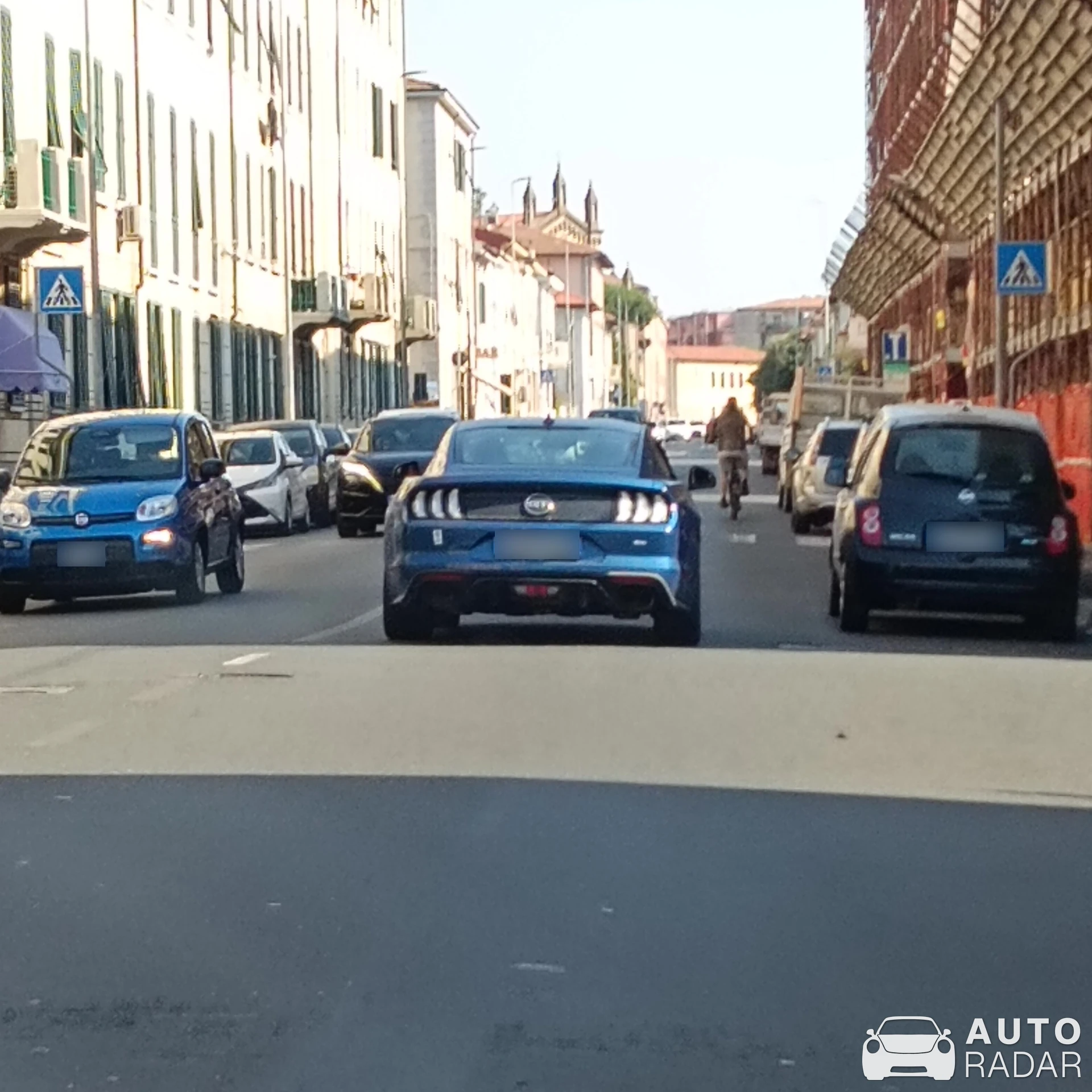 Ford Mustang GT spotted in Livorno