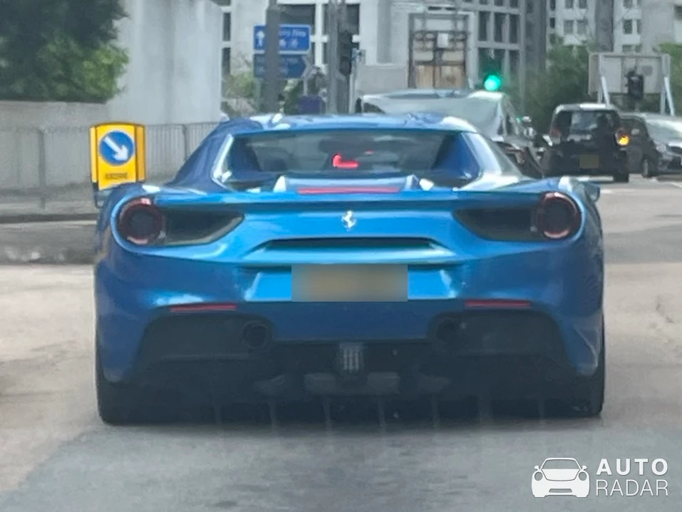 Ferrari 488 GTB spotted in Hong Kong