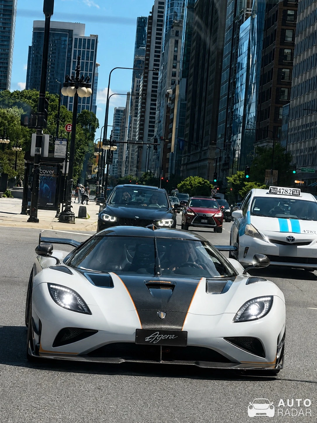 Koenigsegg Agera RS spotted in Chicago