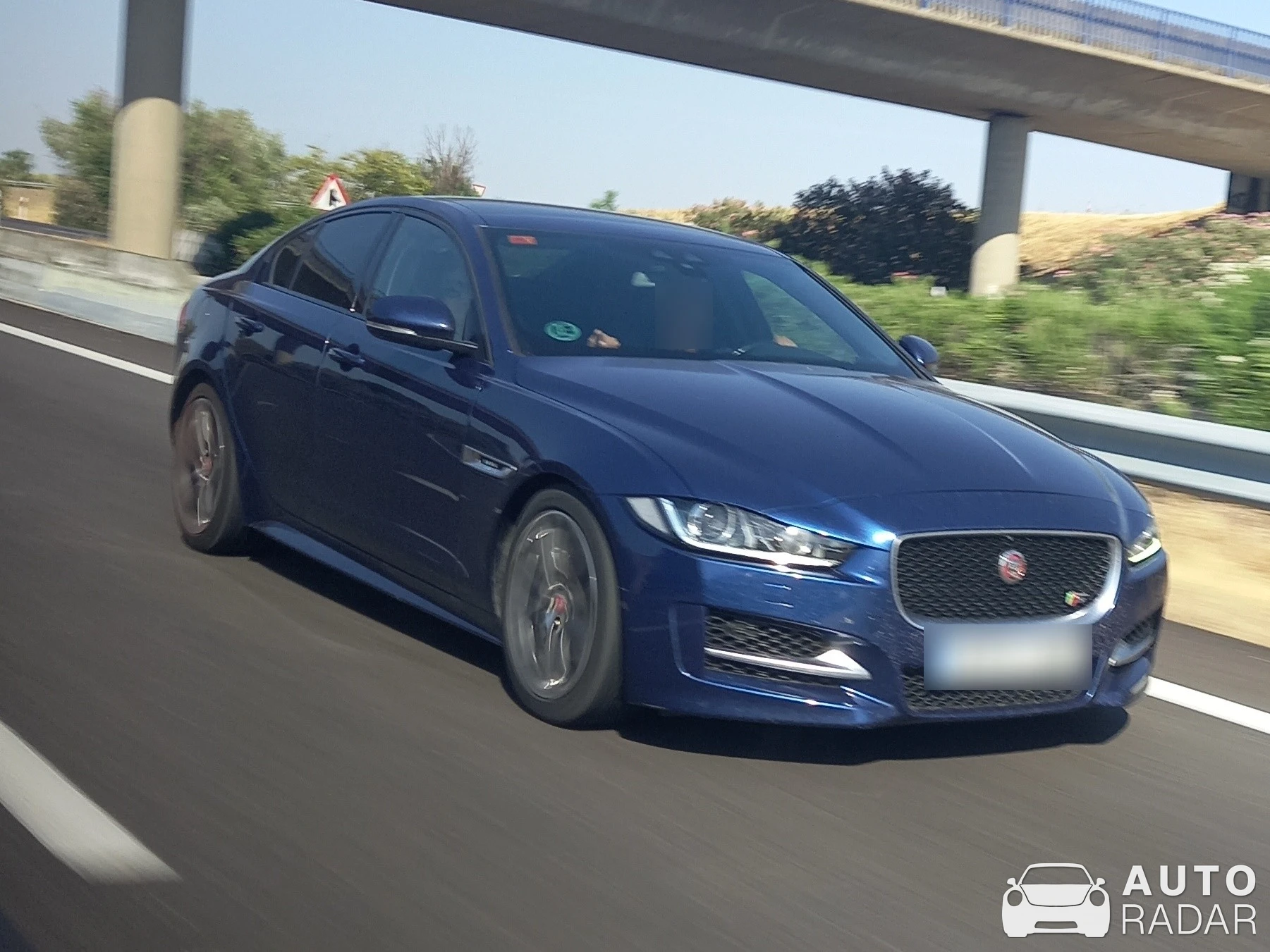 Jaguar XE spotted in La Carlota