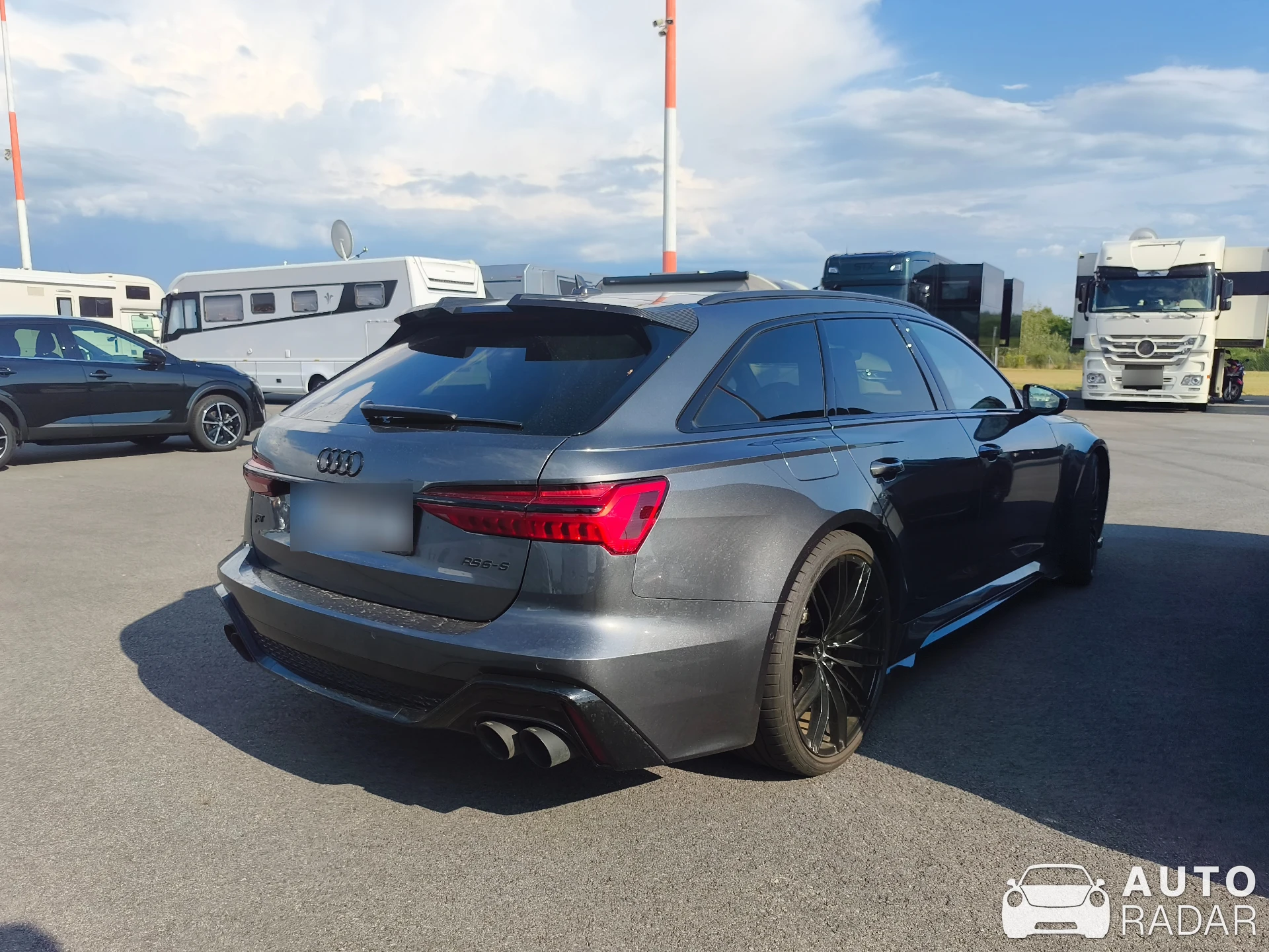 Audi ABT RS6-S Avant C8 spotted in Schipkau