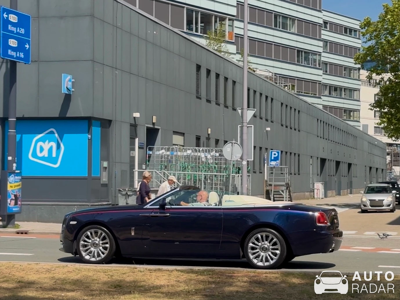 Rolls-Royce Dawn spotted in Rotterdam