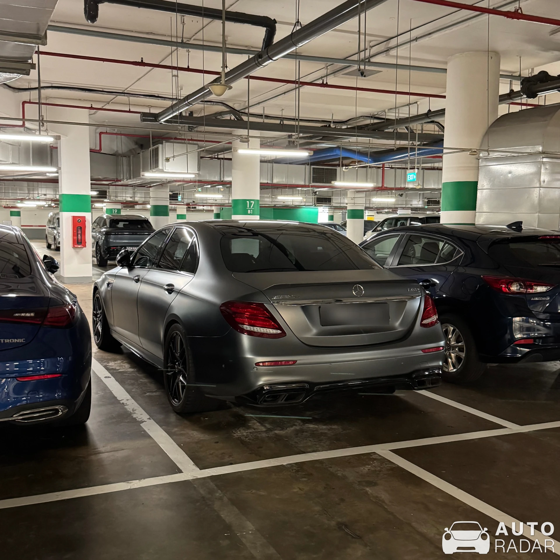 Mercedes-AMG E 63 S W213 spotted in Singapore