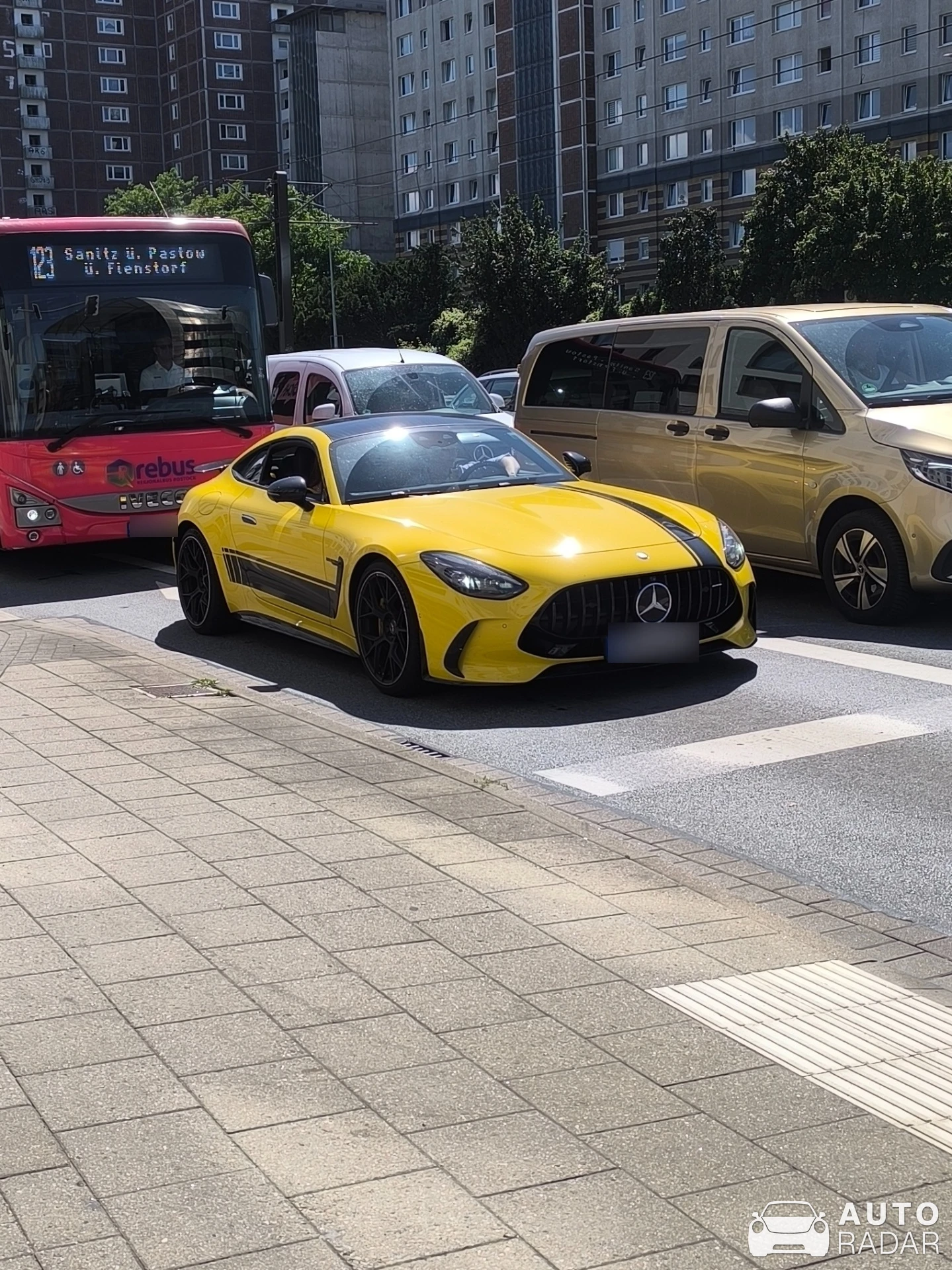 Mercedes-AMG GT 63 spotted in Rostock