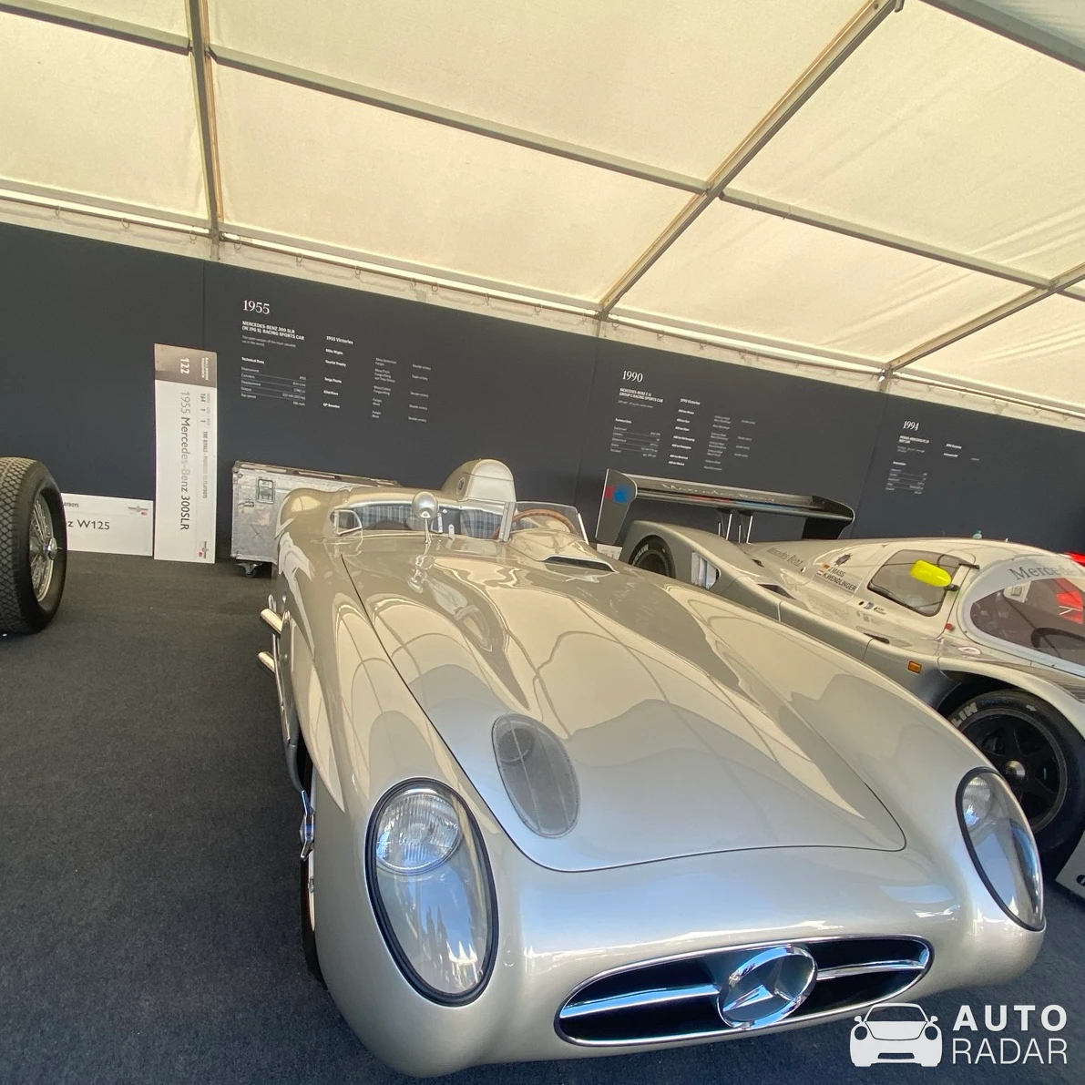 Mercedes-Benz 300SLR spotted in Worthing