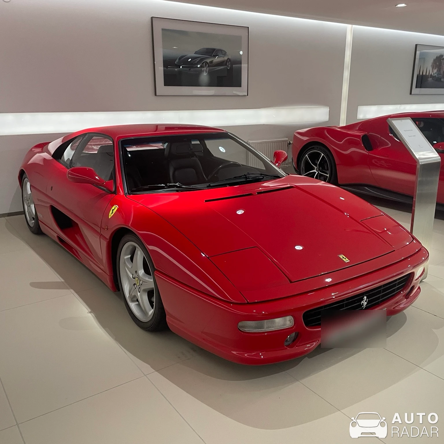 Ferrari F355 Berlinetta spotted in Stockholm